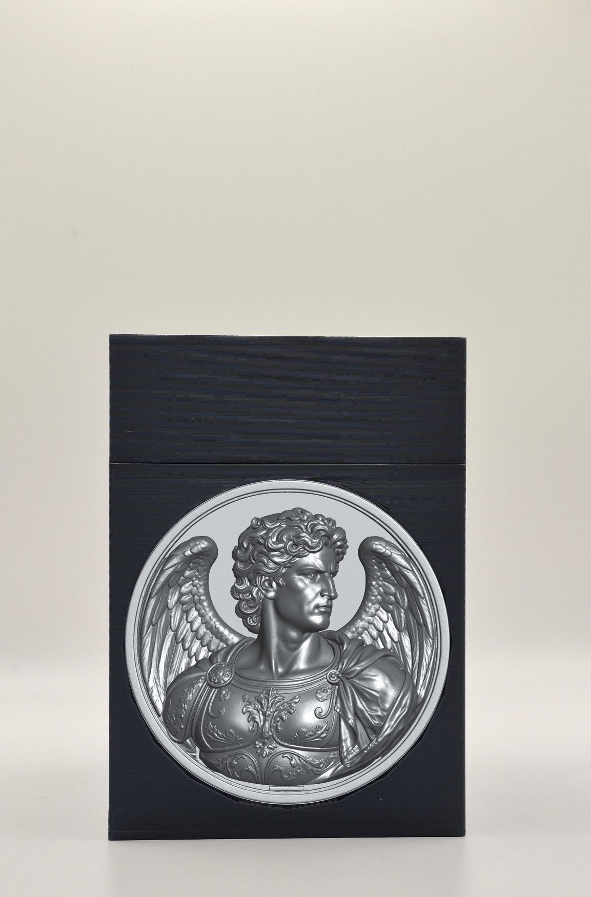 Angel Card Box — Black
