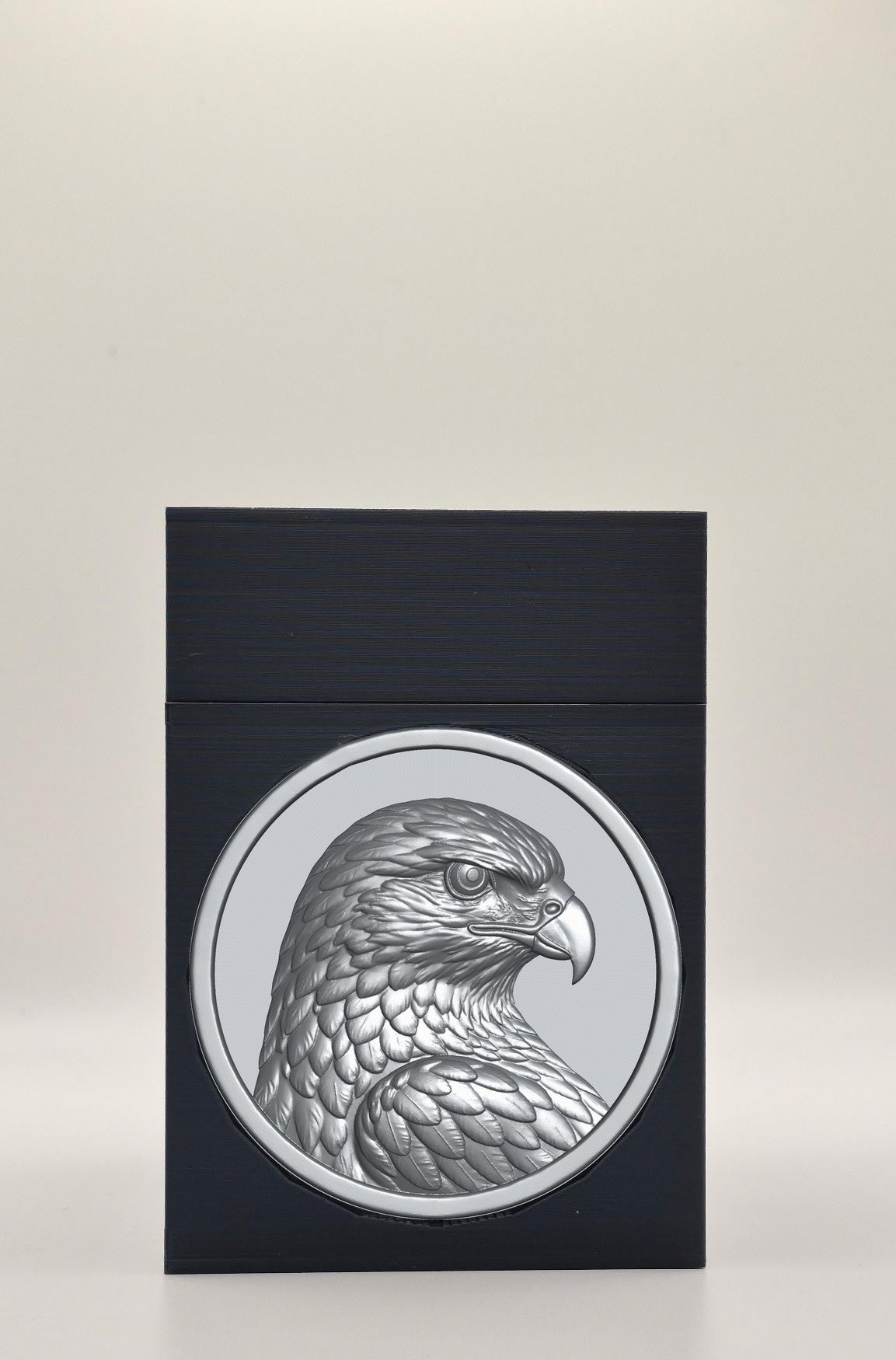 Eagle Card Box — Black