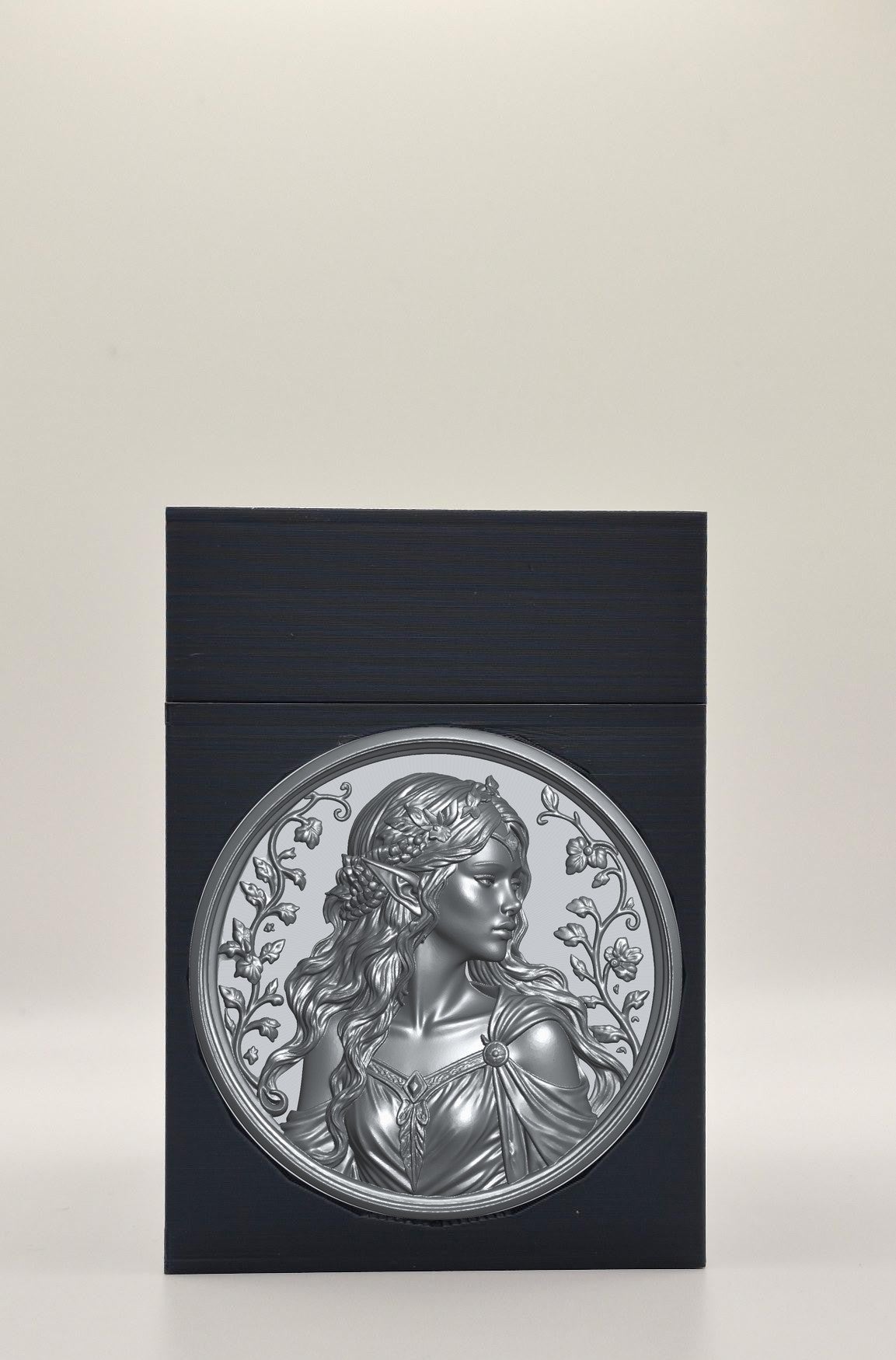 Elf Maiden Card Box — Black