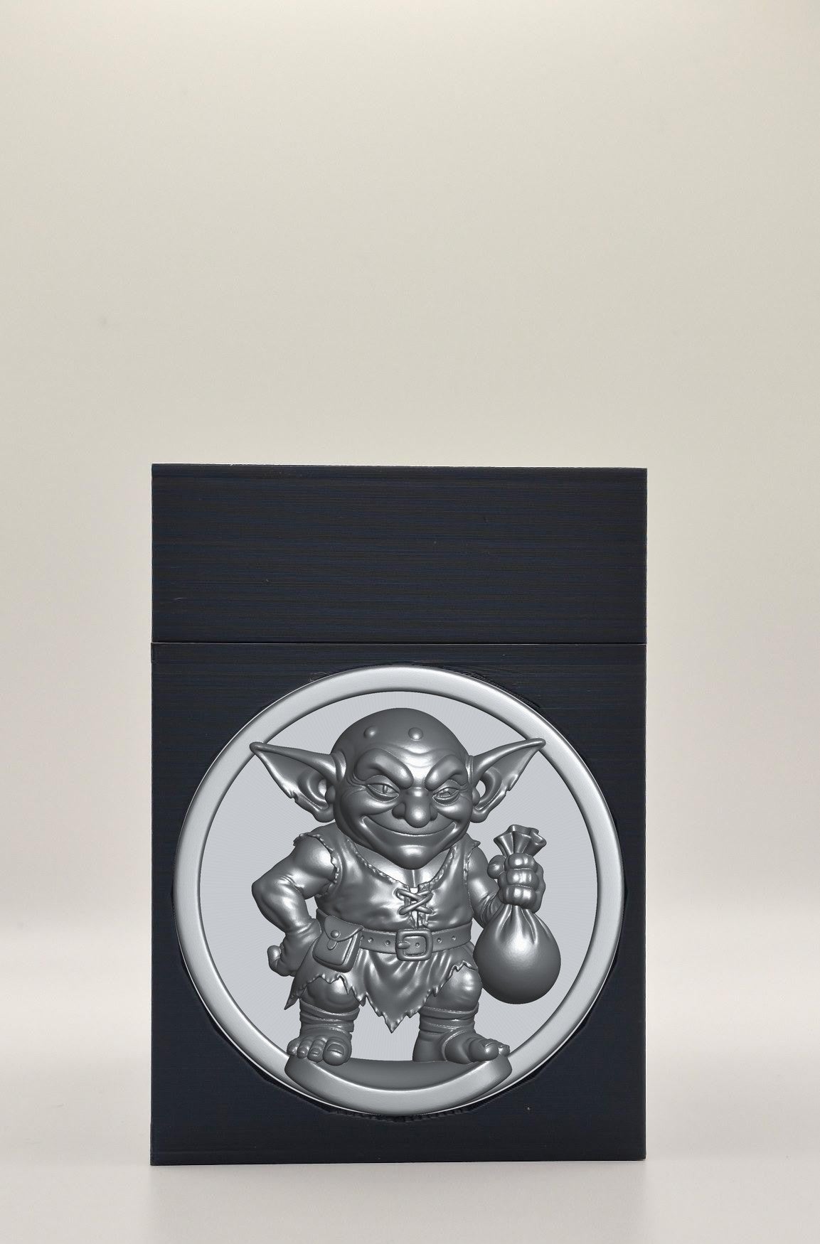 Greedy Goblin Card Box — Black