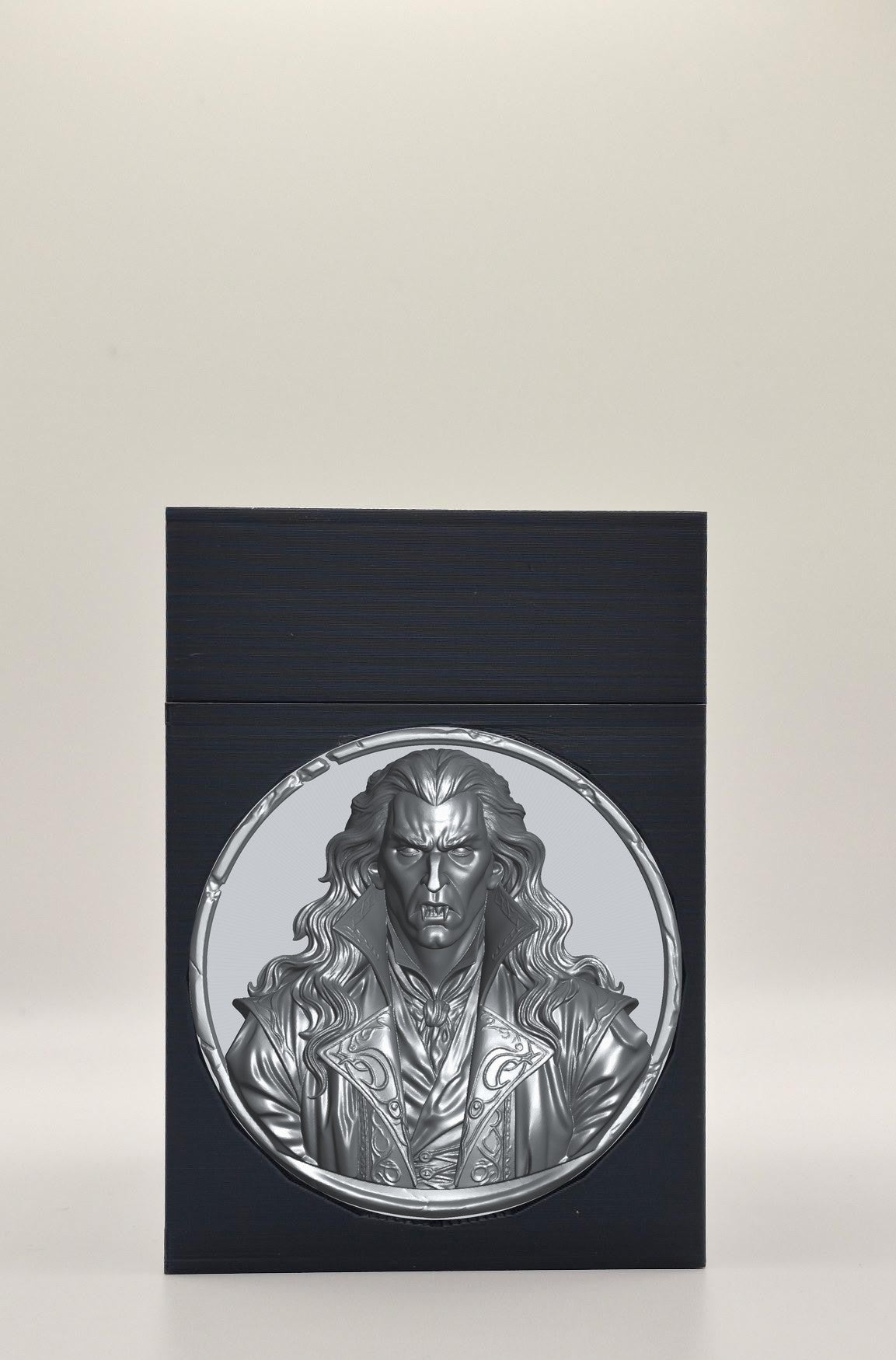 Gothic Vampire Card Box — Black