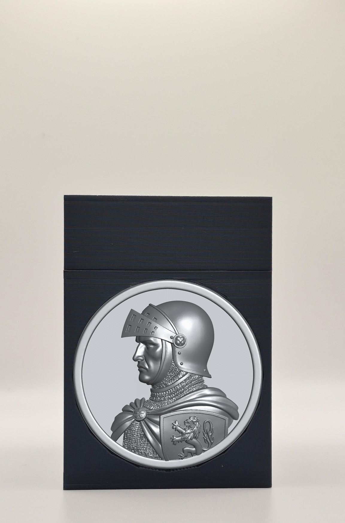 Knight Card Box — Black