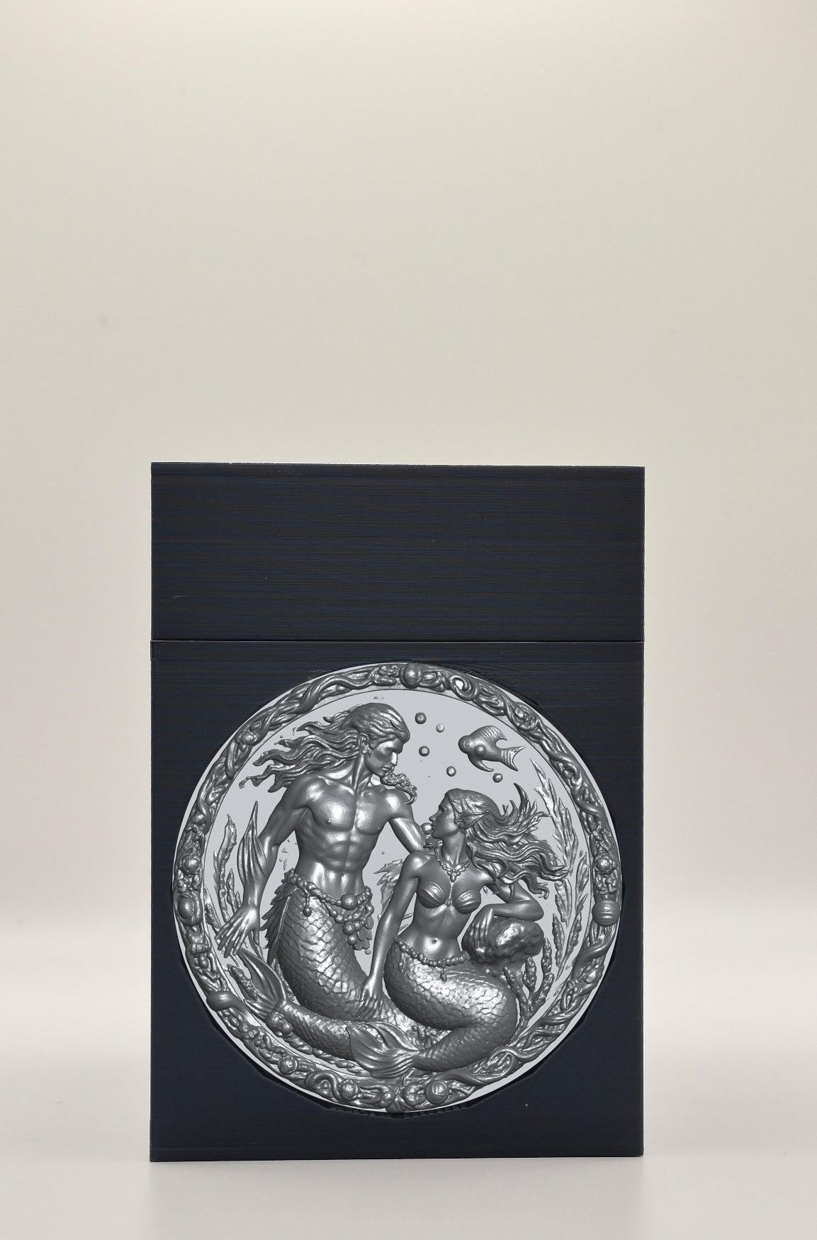Merfolk Card Box — Black