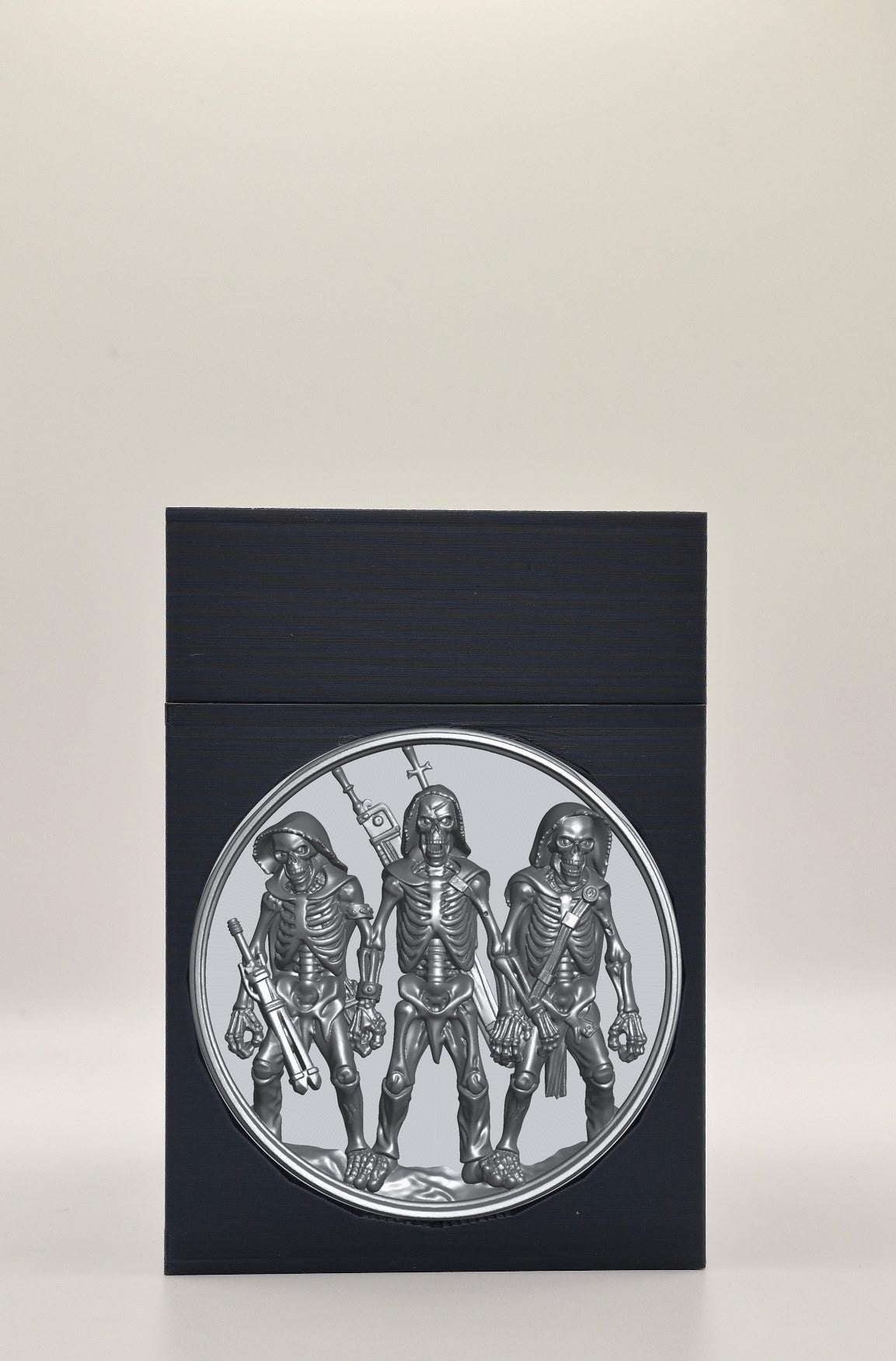 Skeleton Army Card Box — Black