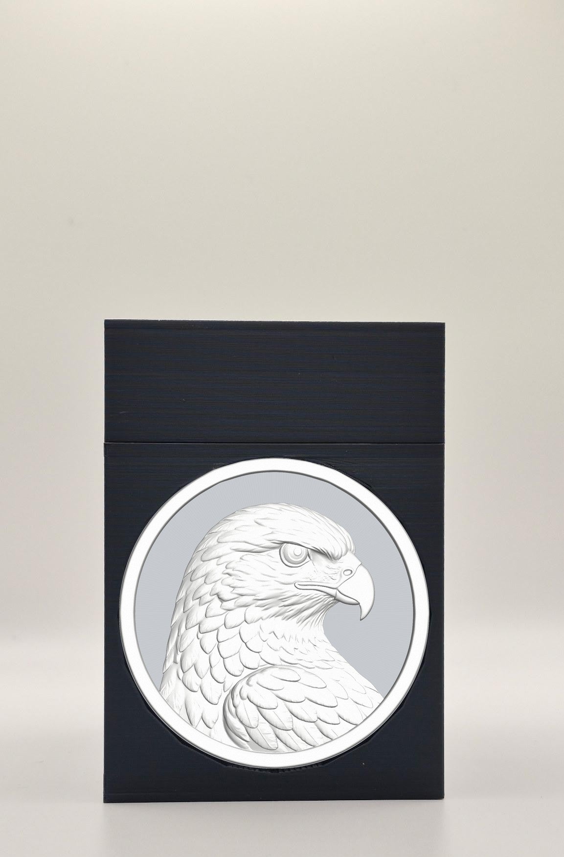 Eagle Card Box — Black