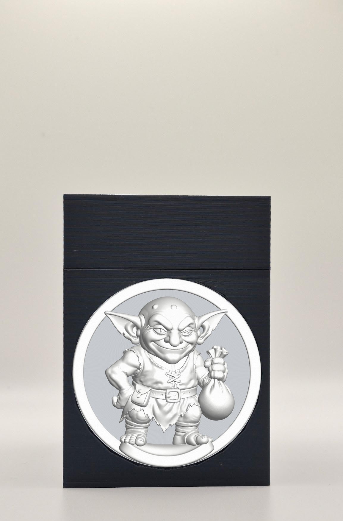 Greedy Goblin Card Box — Black