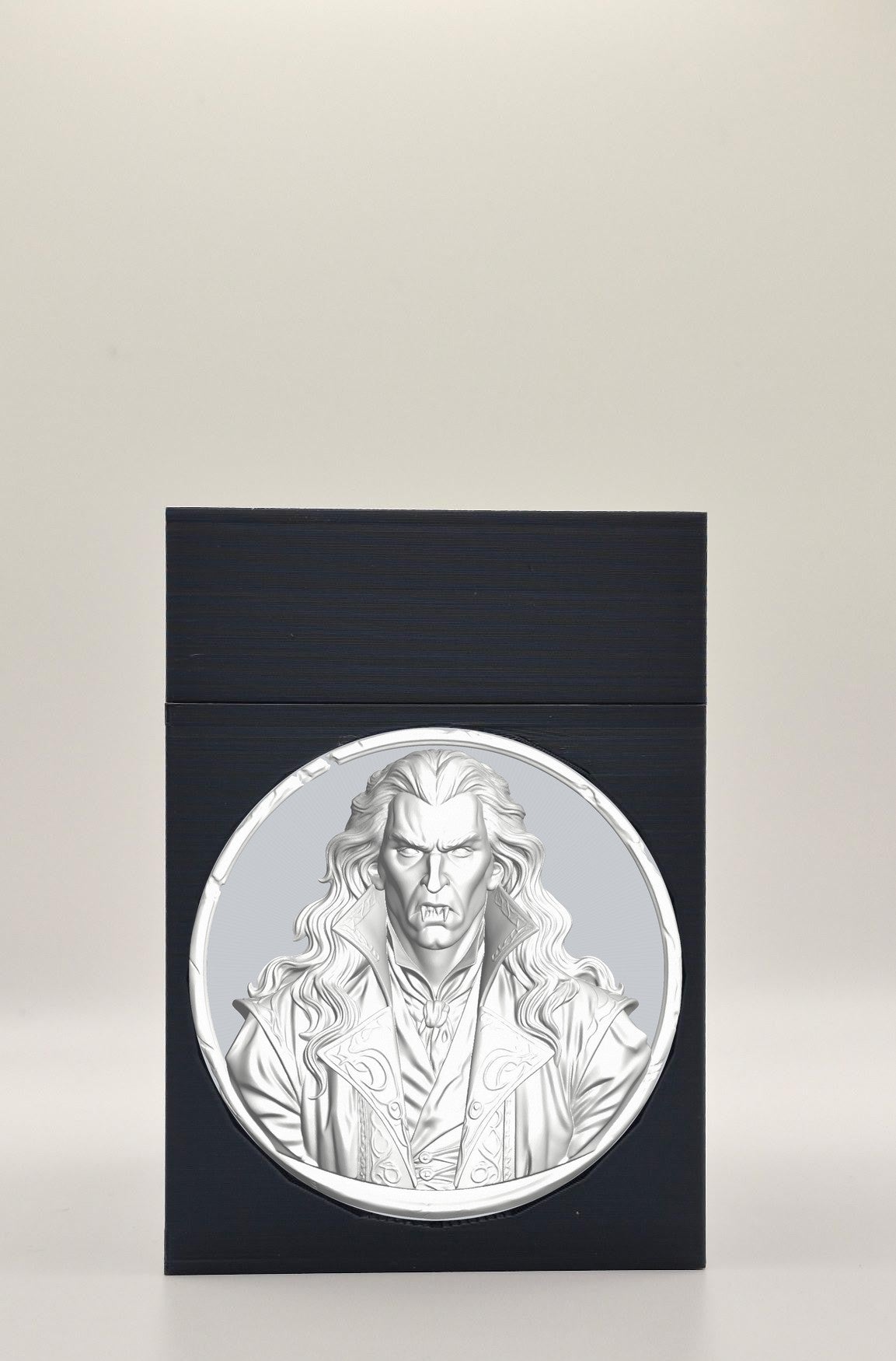 Gothic Vampire Card Box — Black