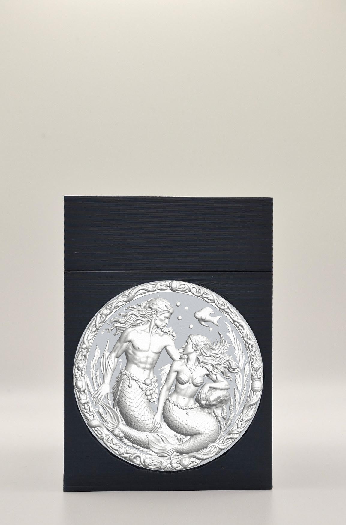 Merfolk Card Box — Black