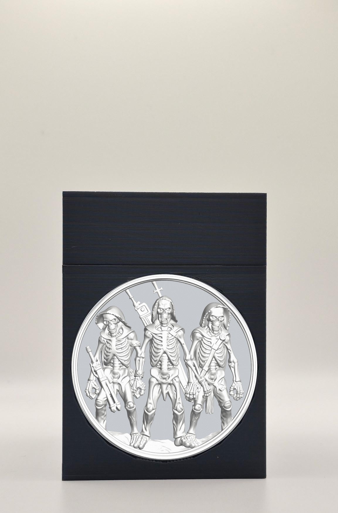 Skeleton Army Card Box — Black