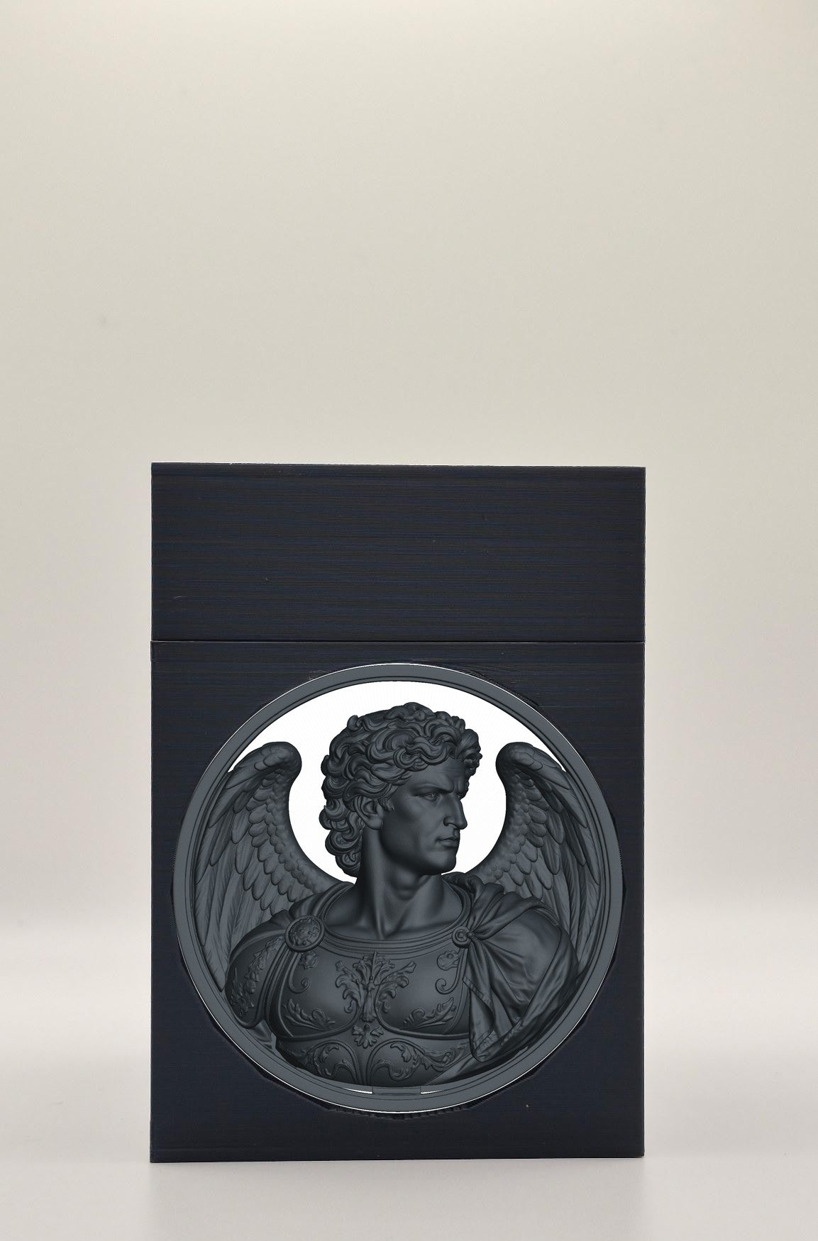 Angel Card Box — Black