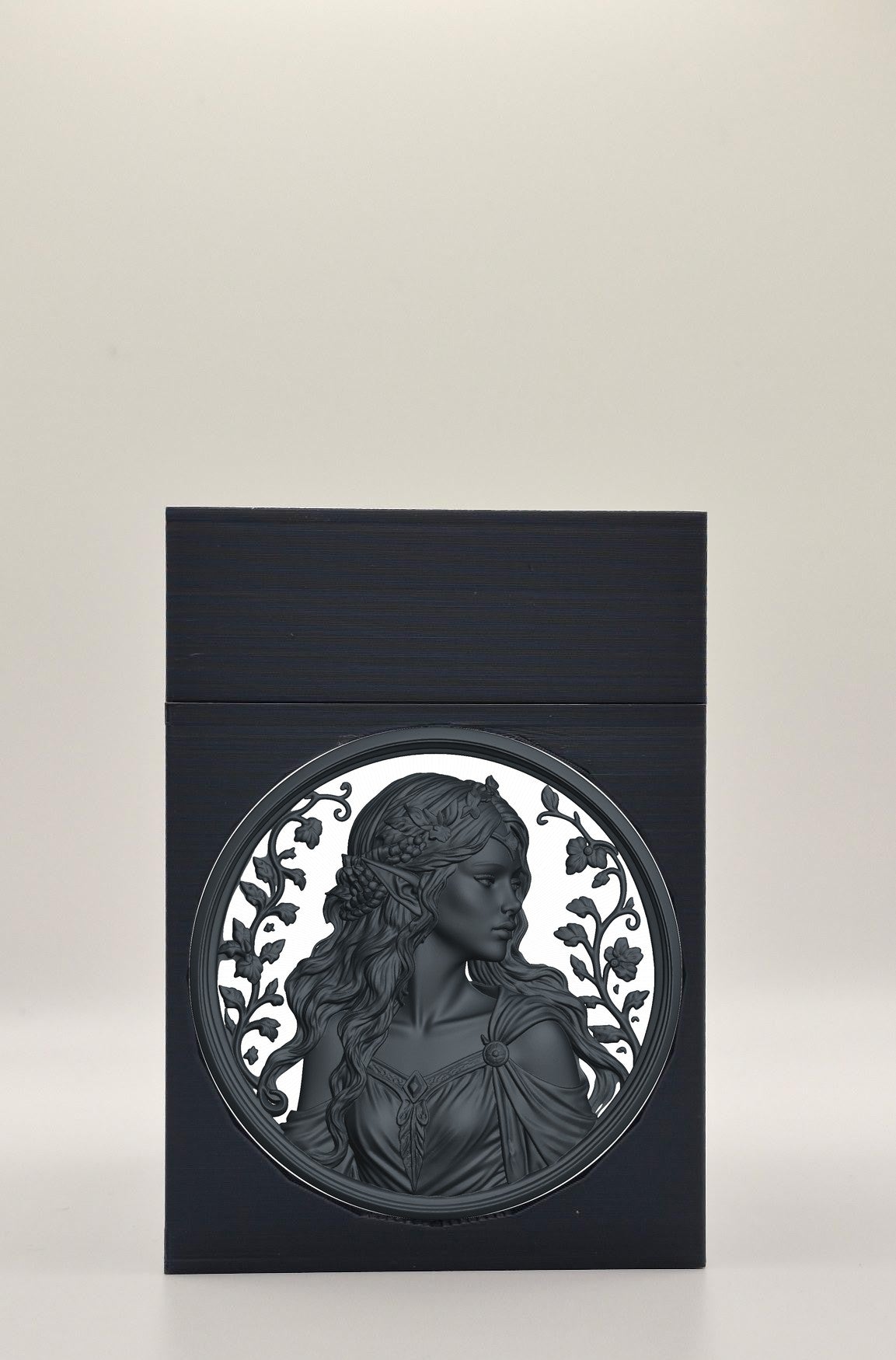 Elf Maiden Card Box — Black