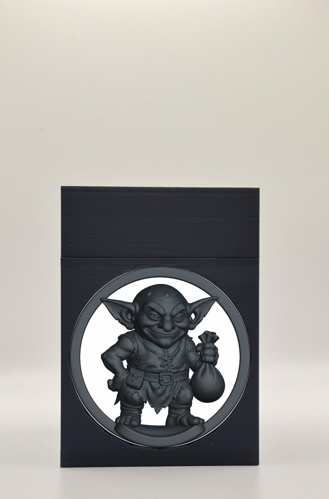 Greedy Goblin Card Box — Black
