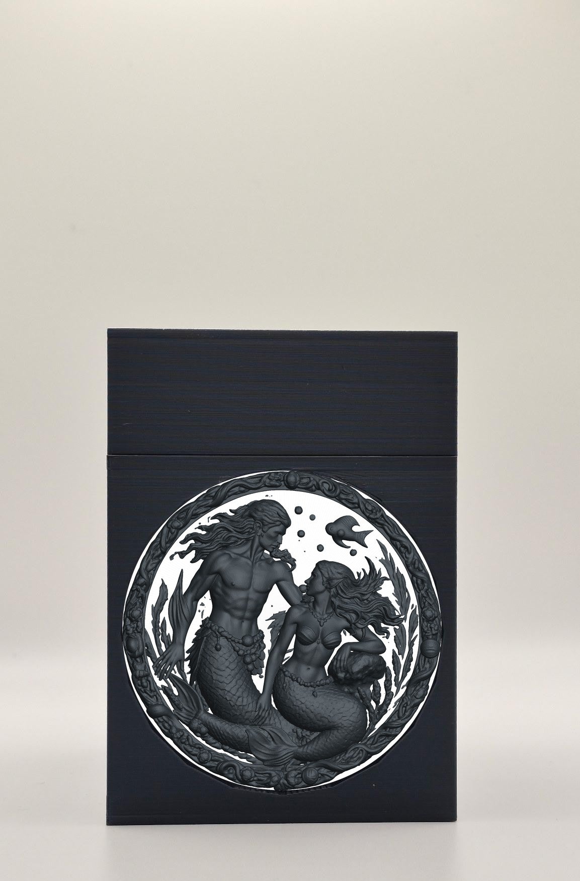 Merfolk Card Box — Black