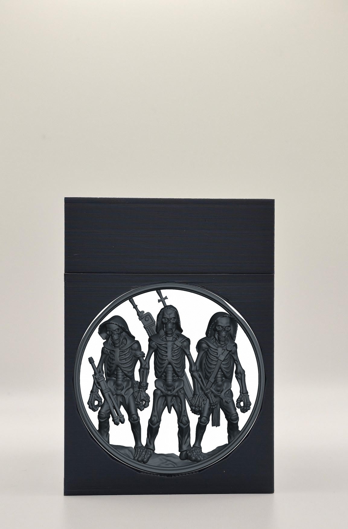 Skeleton Army Card Box — Black