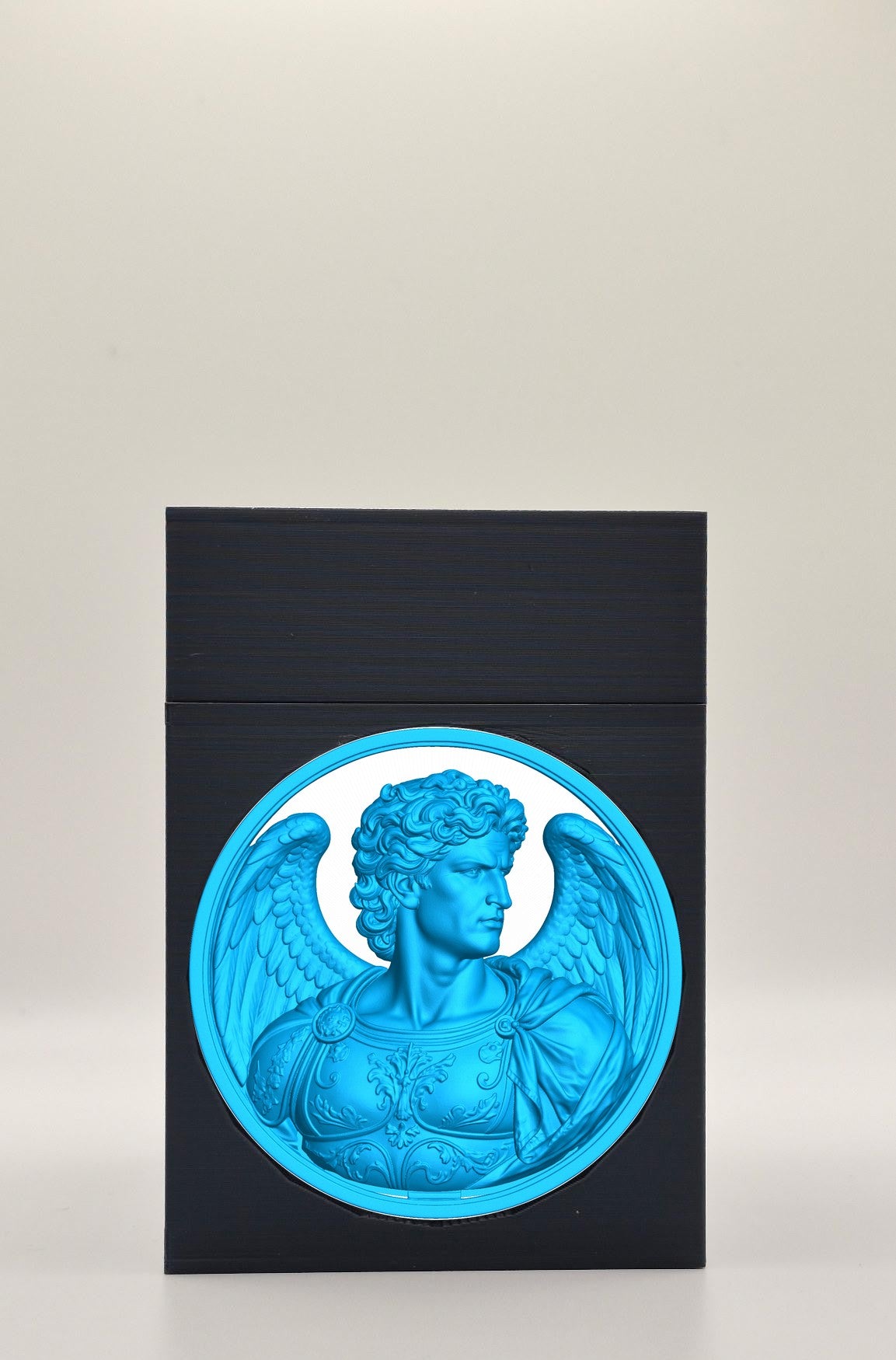 Angel Card Box — Black
