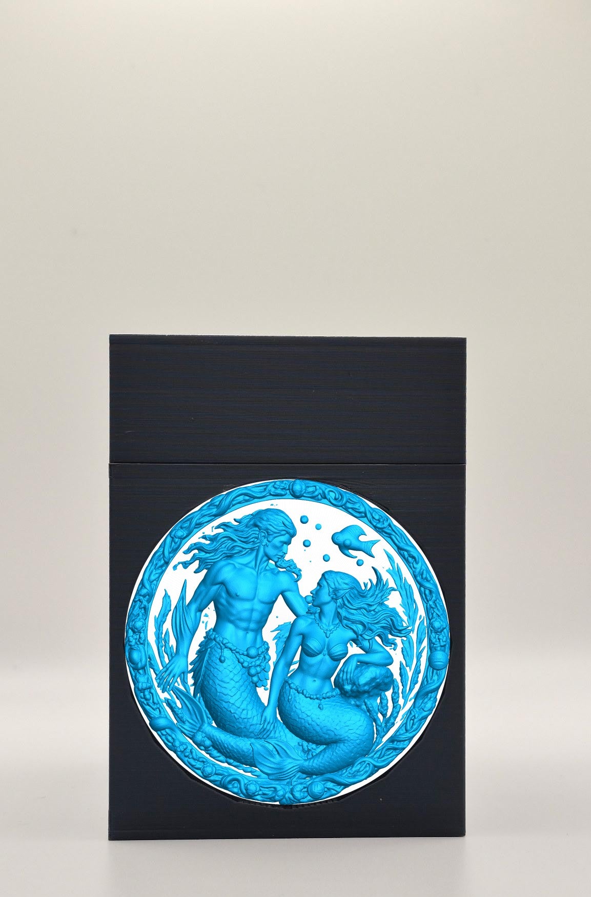 Merfolk Card Box — Black