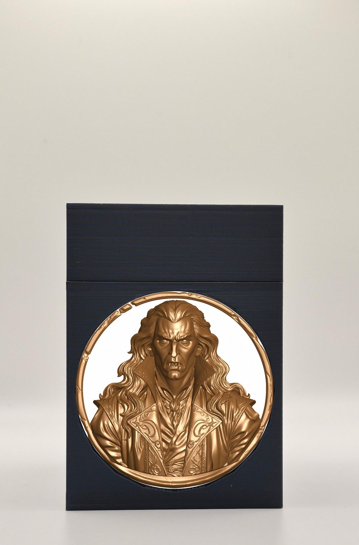 Gothic Vampire Card Box — Black