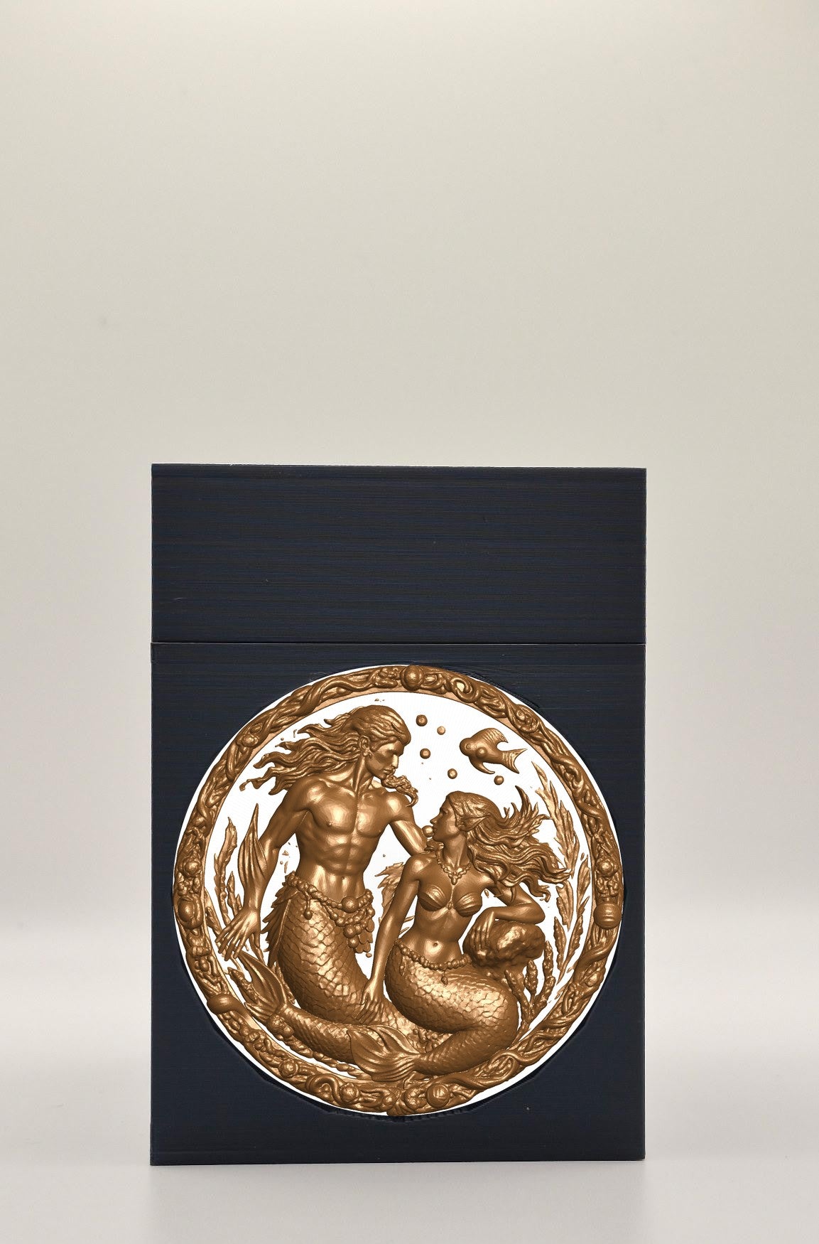 Merfolk Card Box — Black