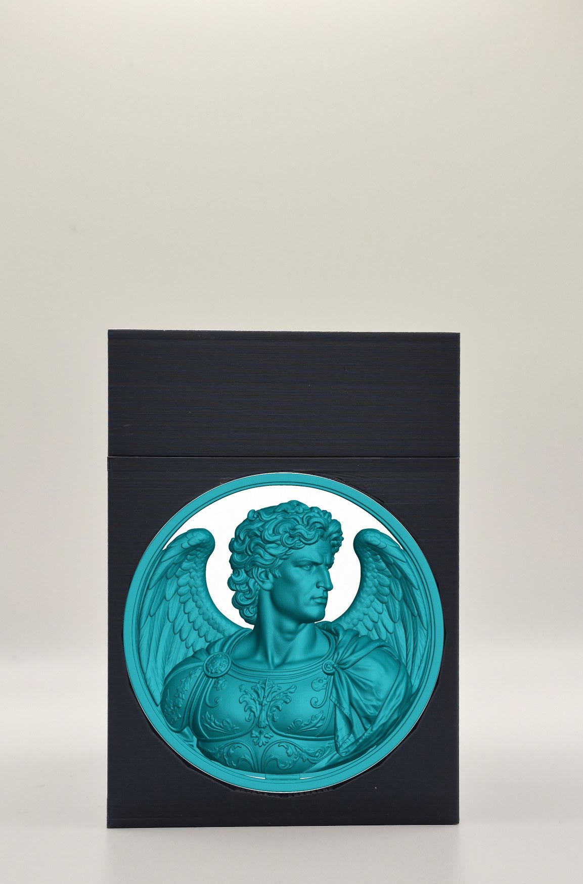 Angel Card Box — Black