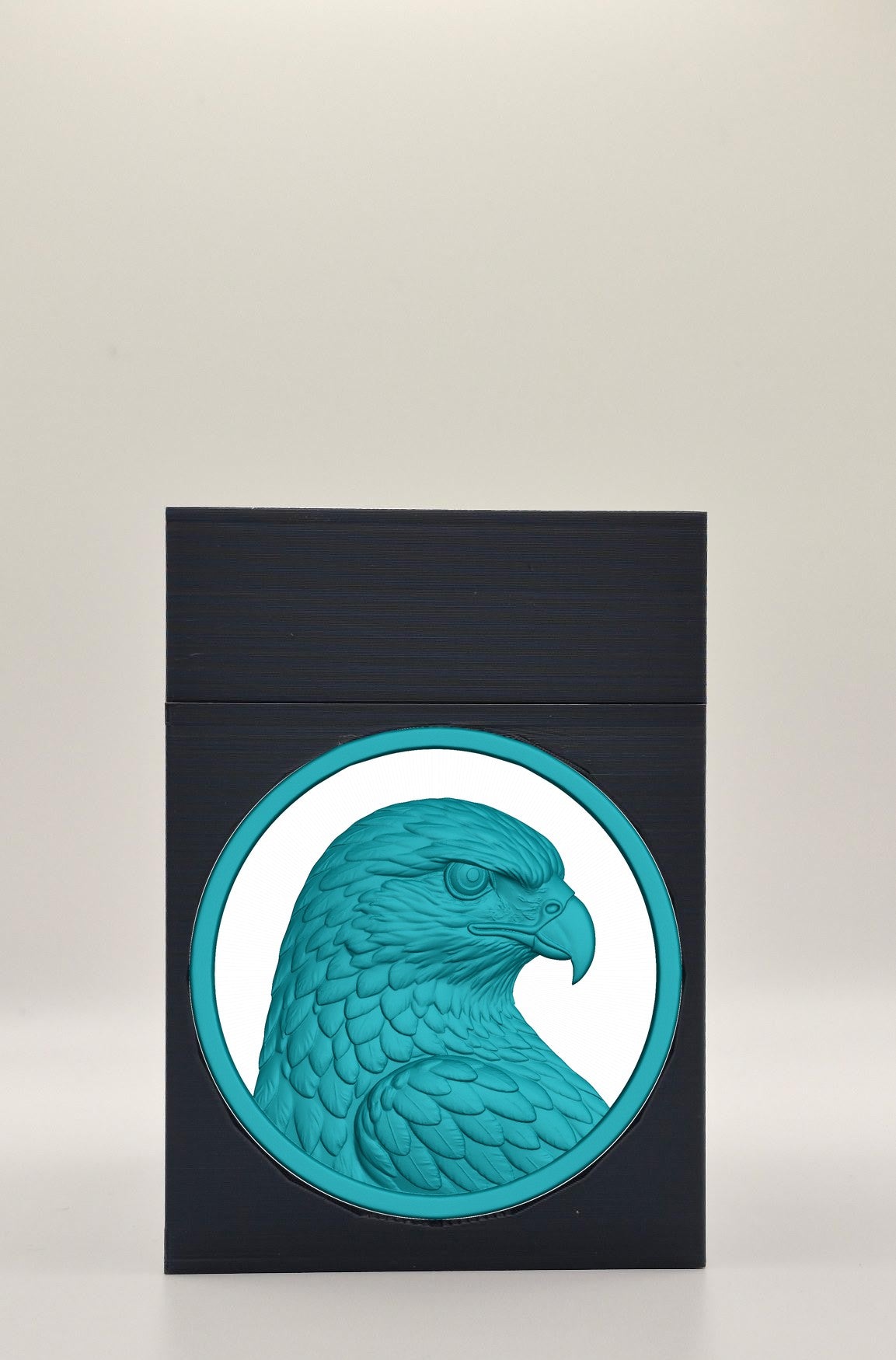 Eagle Card Box — Black