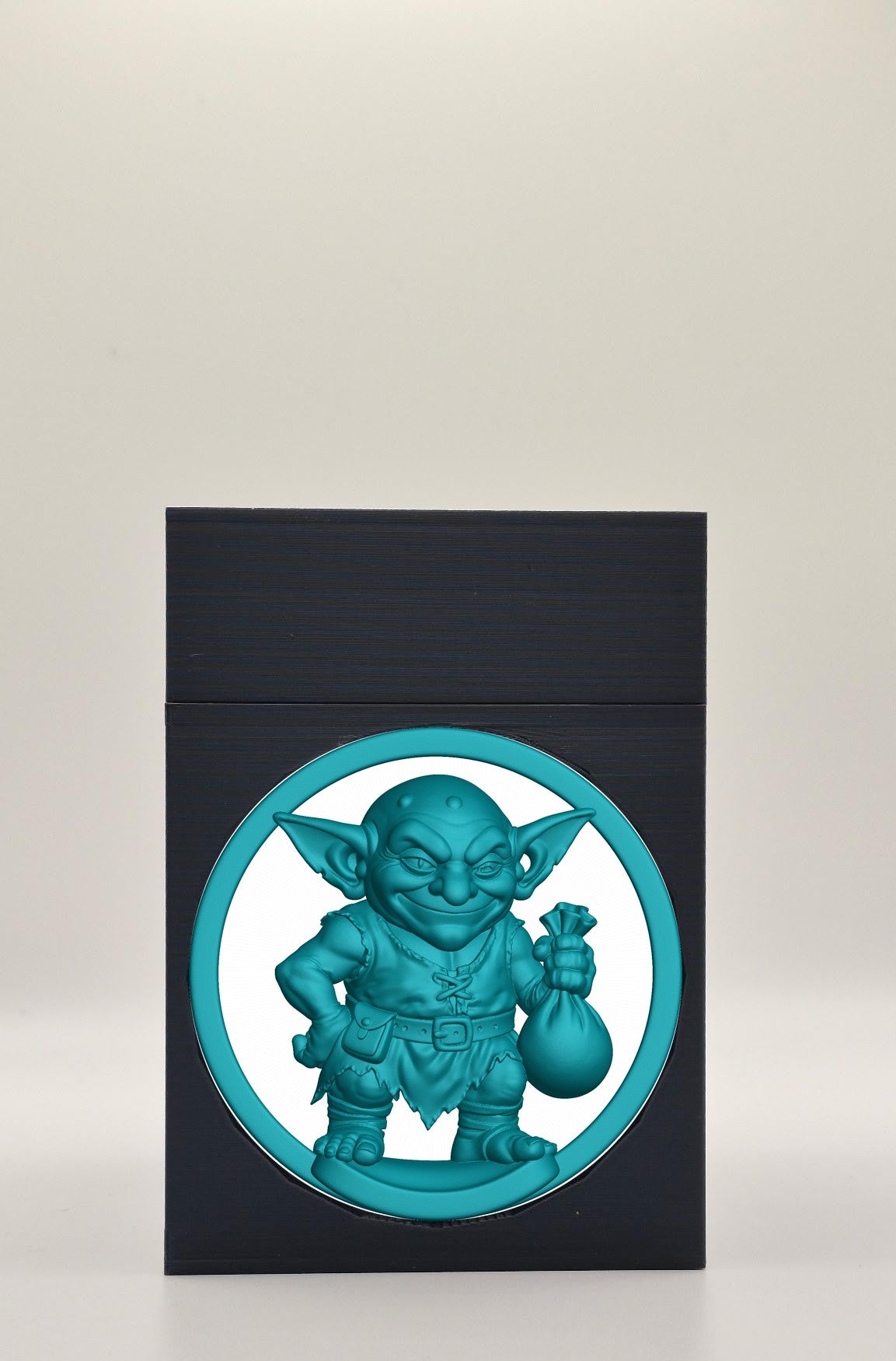 Greedy Goblin Card Box — Black