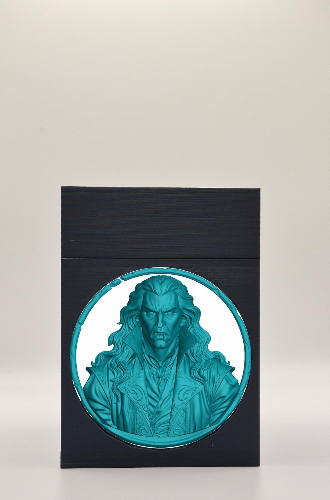 Gothic Vampire Card Box — Black