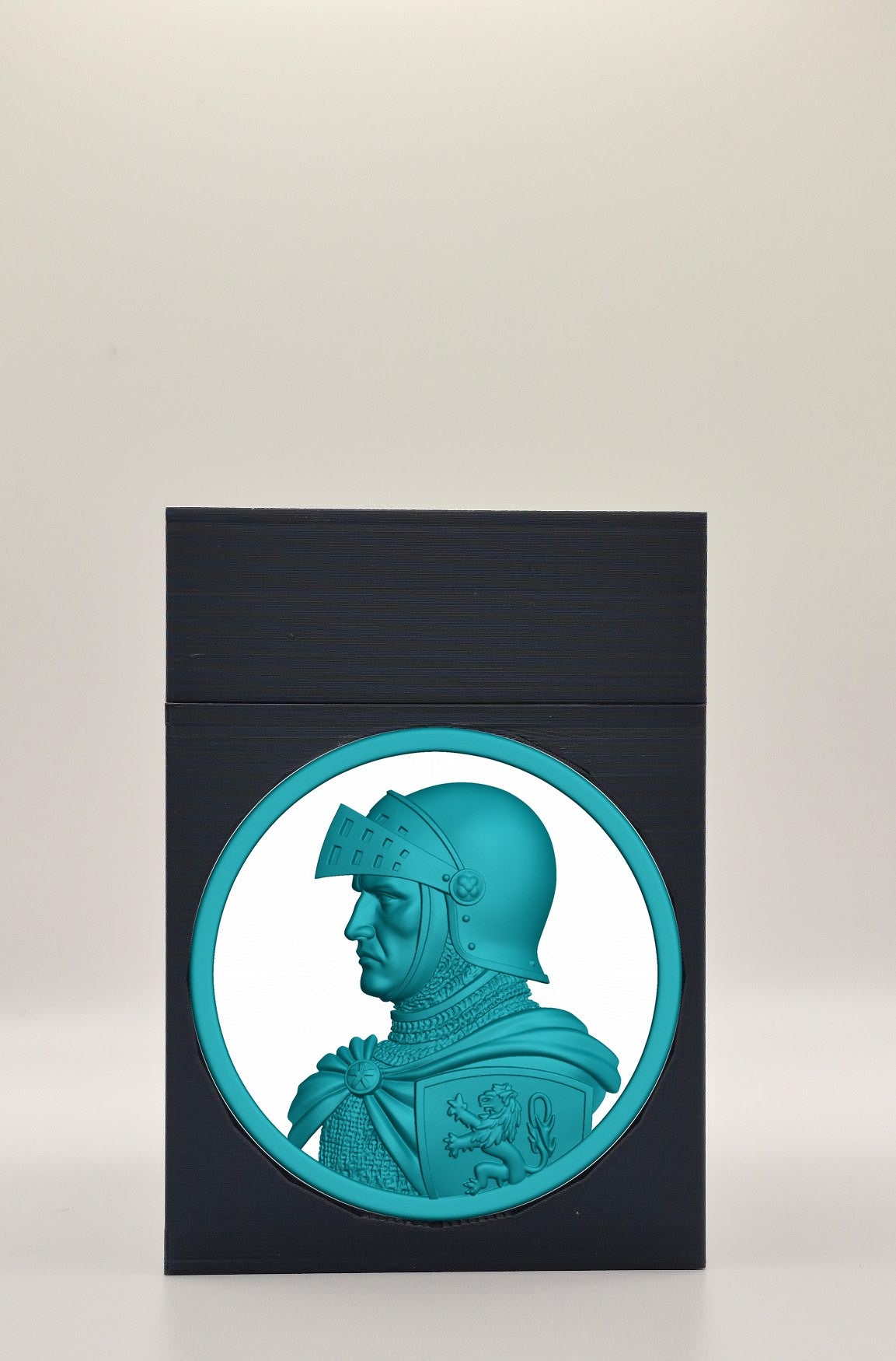 Knight Card Box — Black
