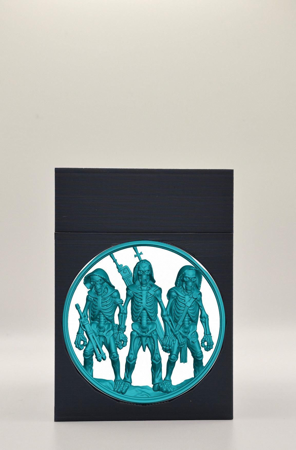 Skeleton Army Card Box — Black