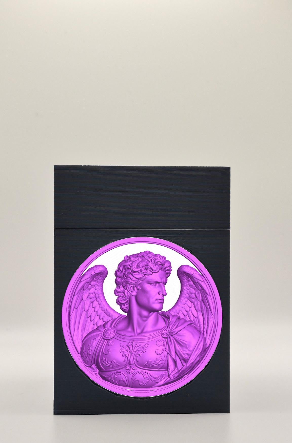 Angel Card Box — Black