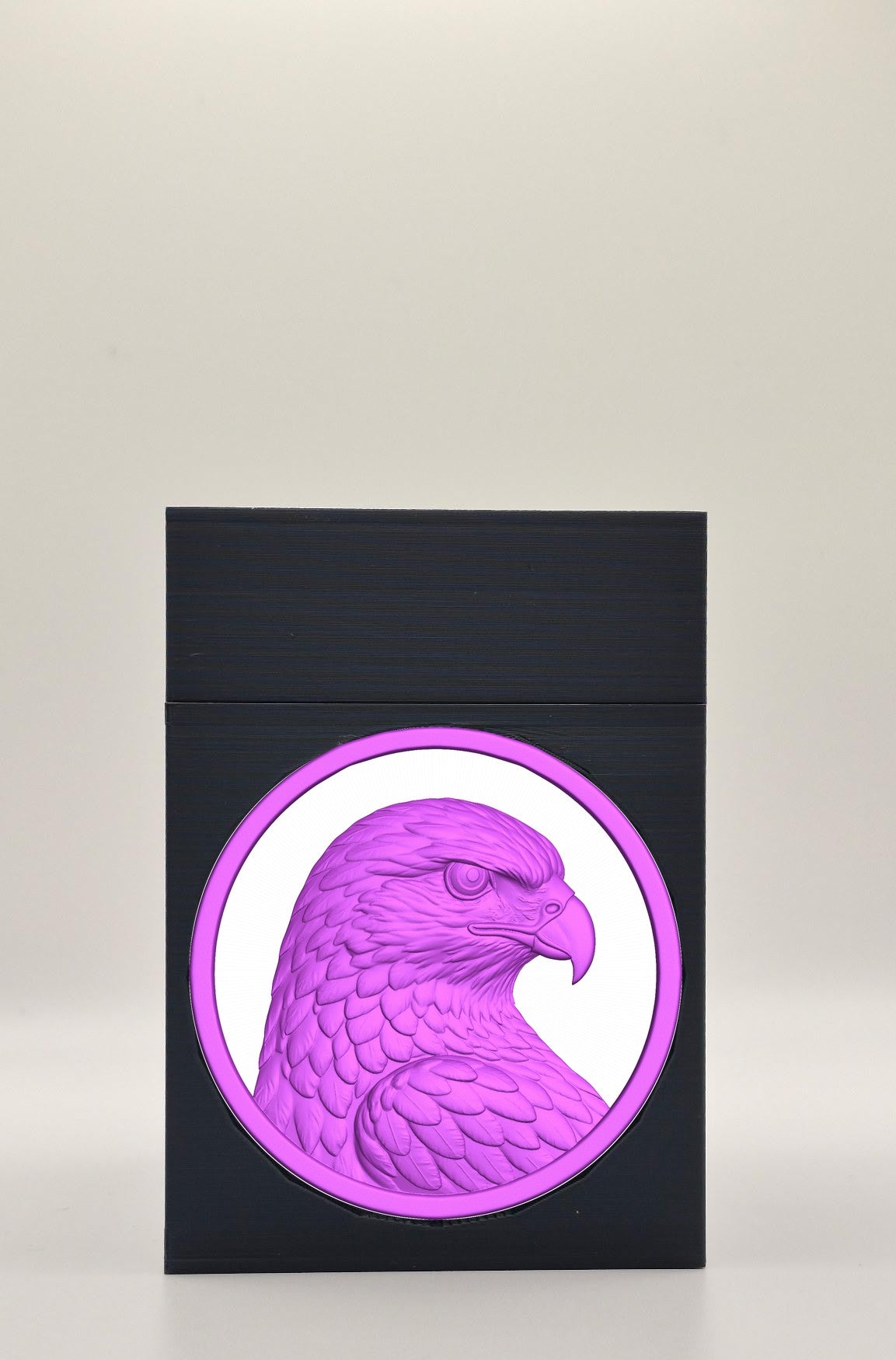 Eagle Card Box — Black