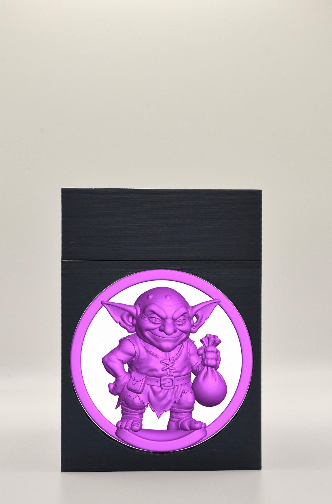 Greedy Goblin Card Box — Black
