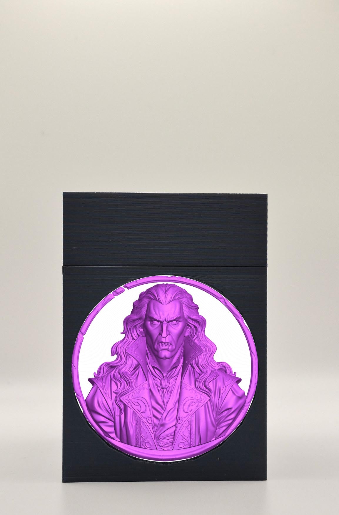 Gothic Vampire Card Box — Black