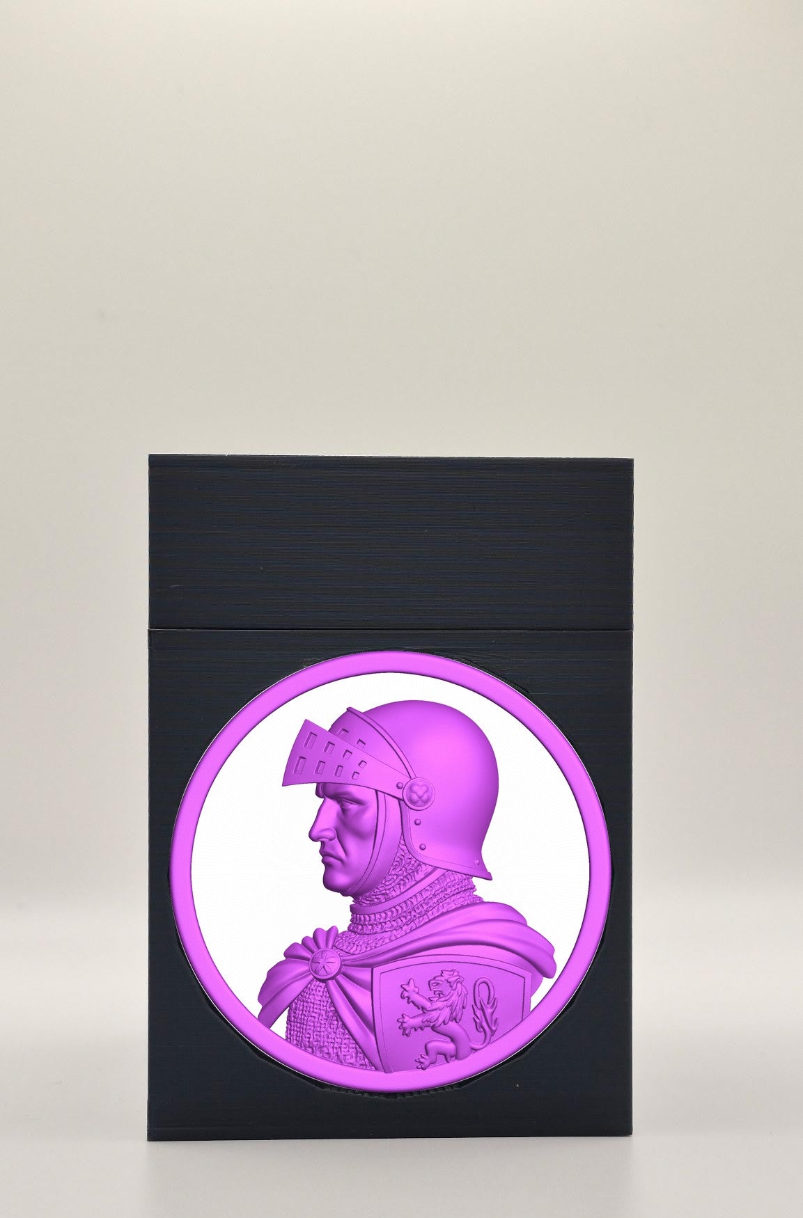 Knight Card Box — Black