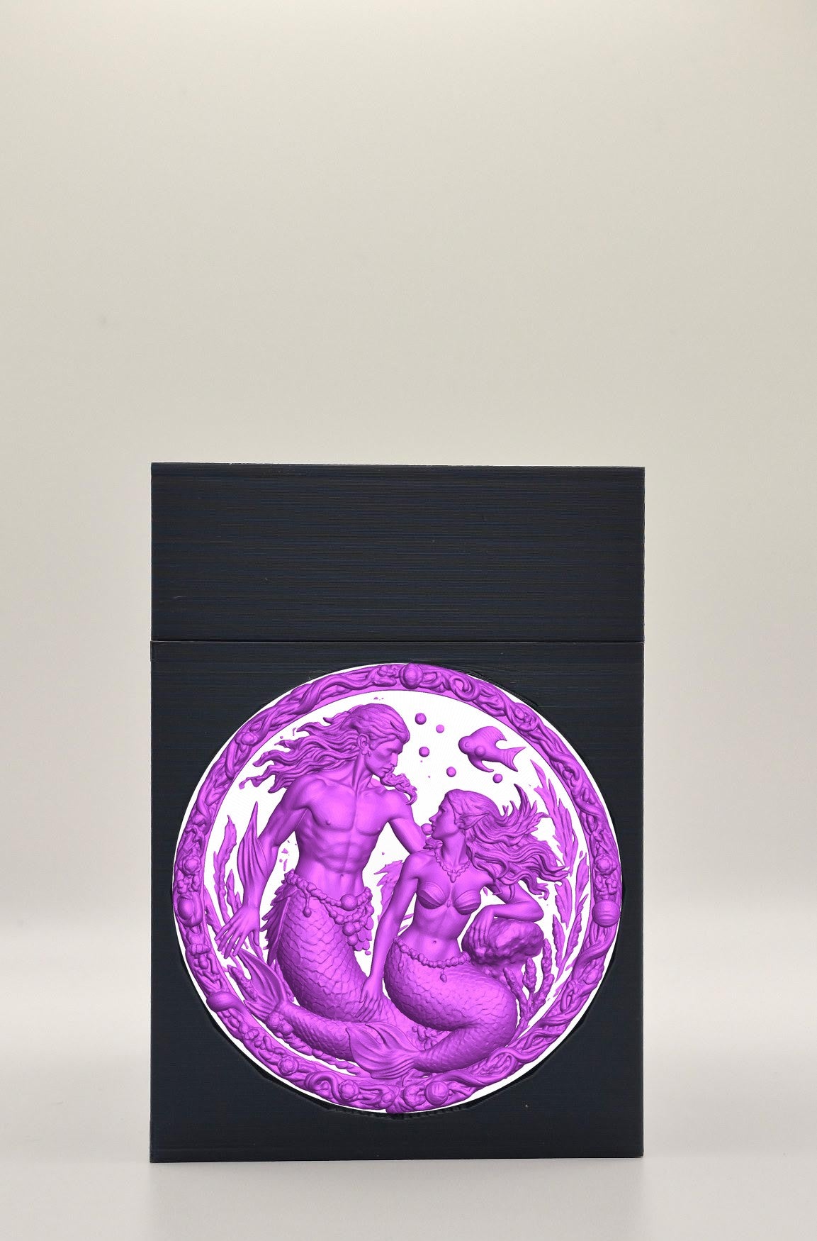 Merfolk Card Box — Black