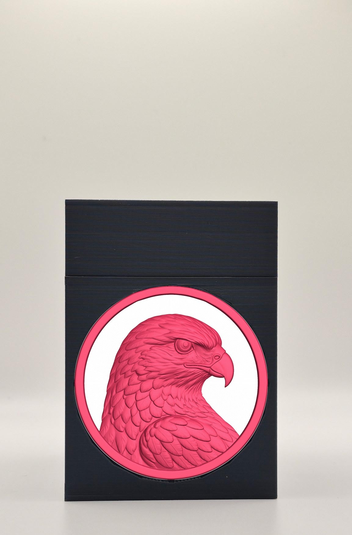 Eagle Card Box — Black