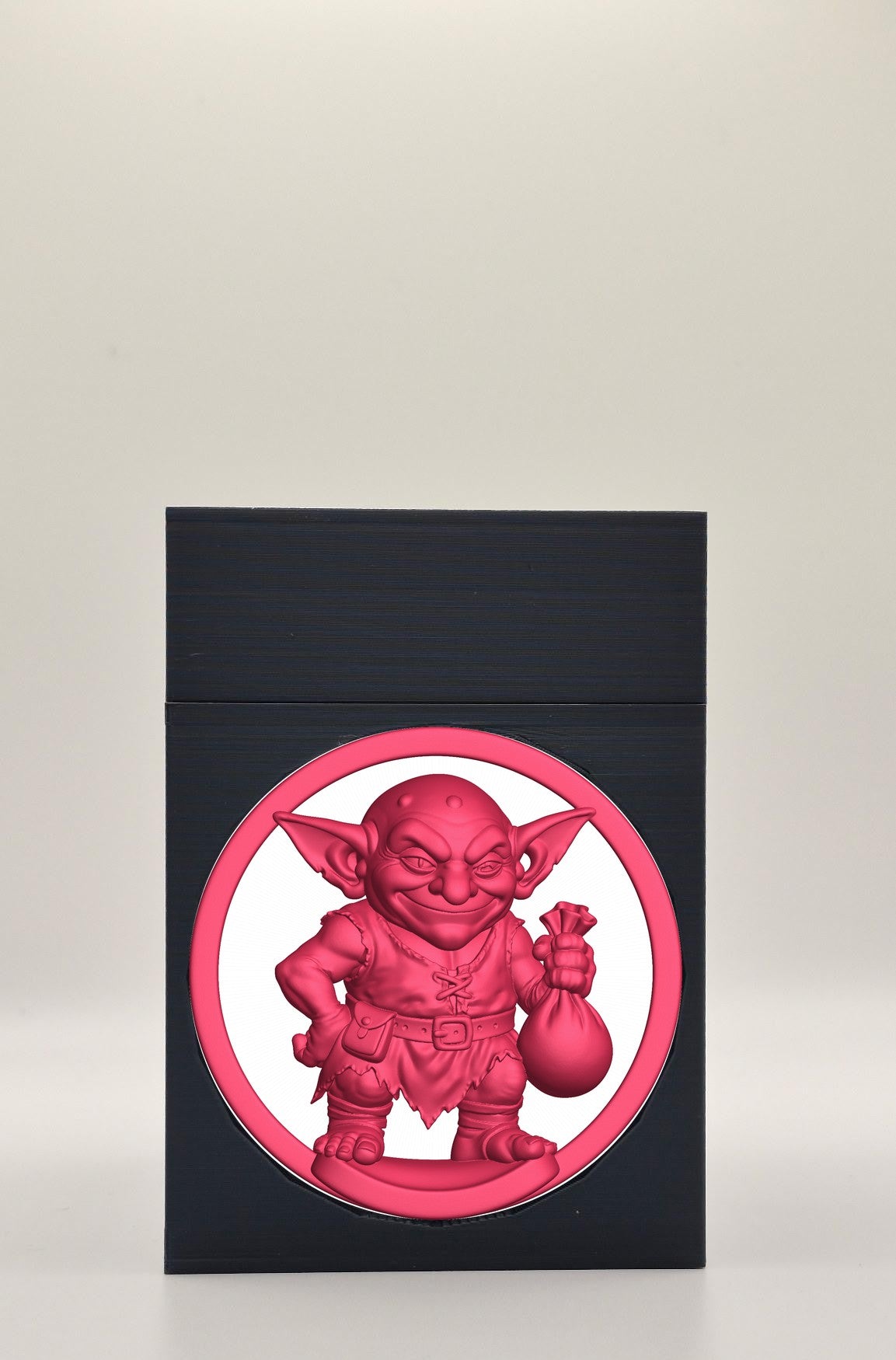 Greedy Goblin Card Box — Black