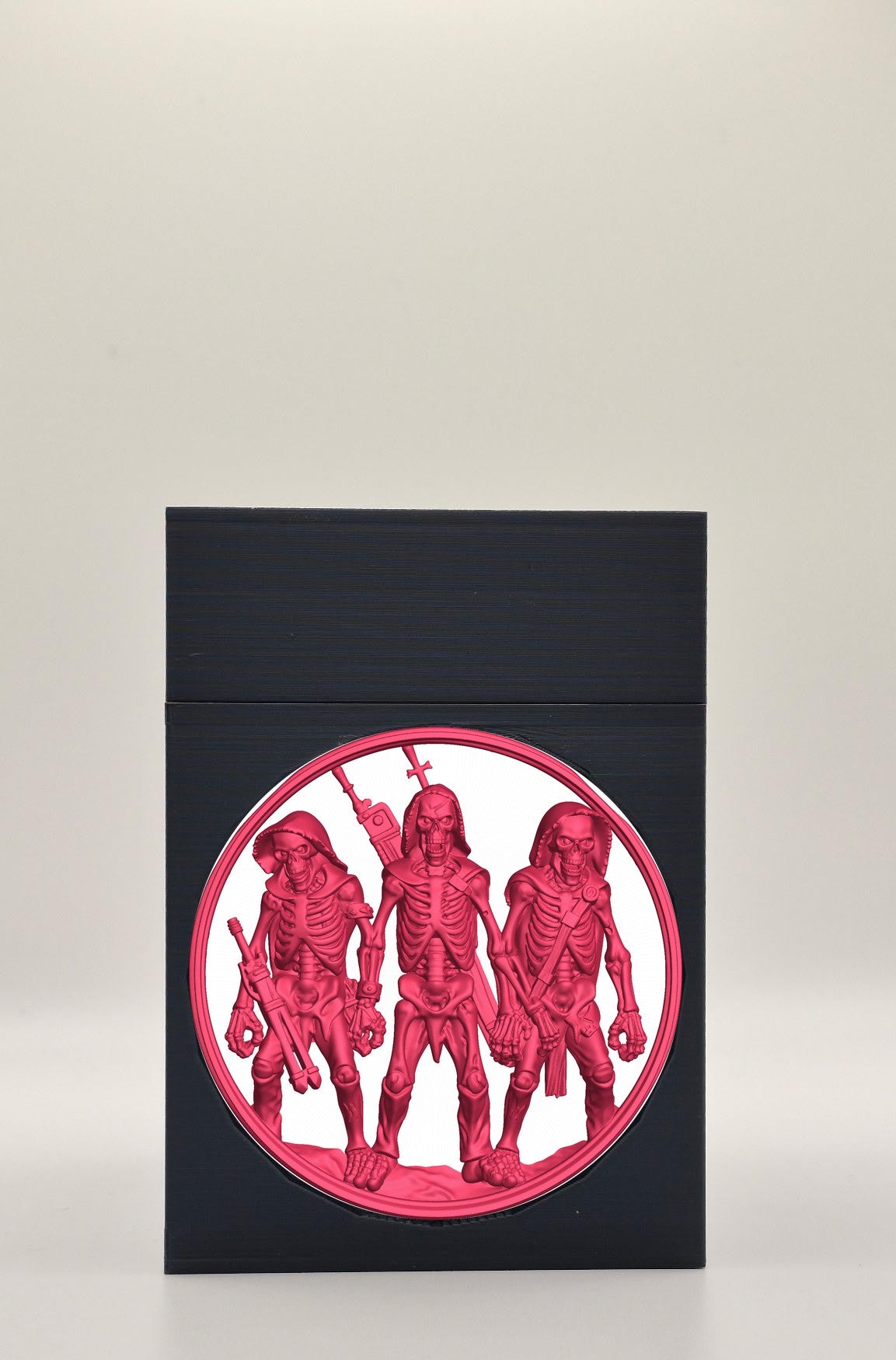 Skeleton Army Card Box — Black