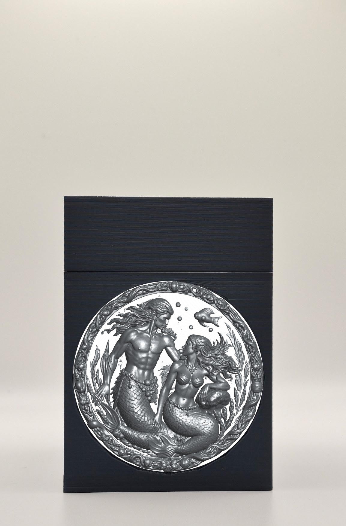 Merfolk Card Box — Black
