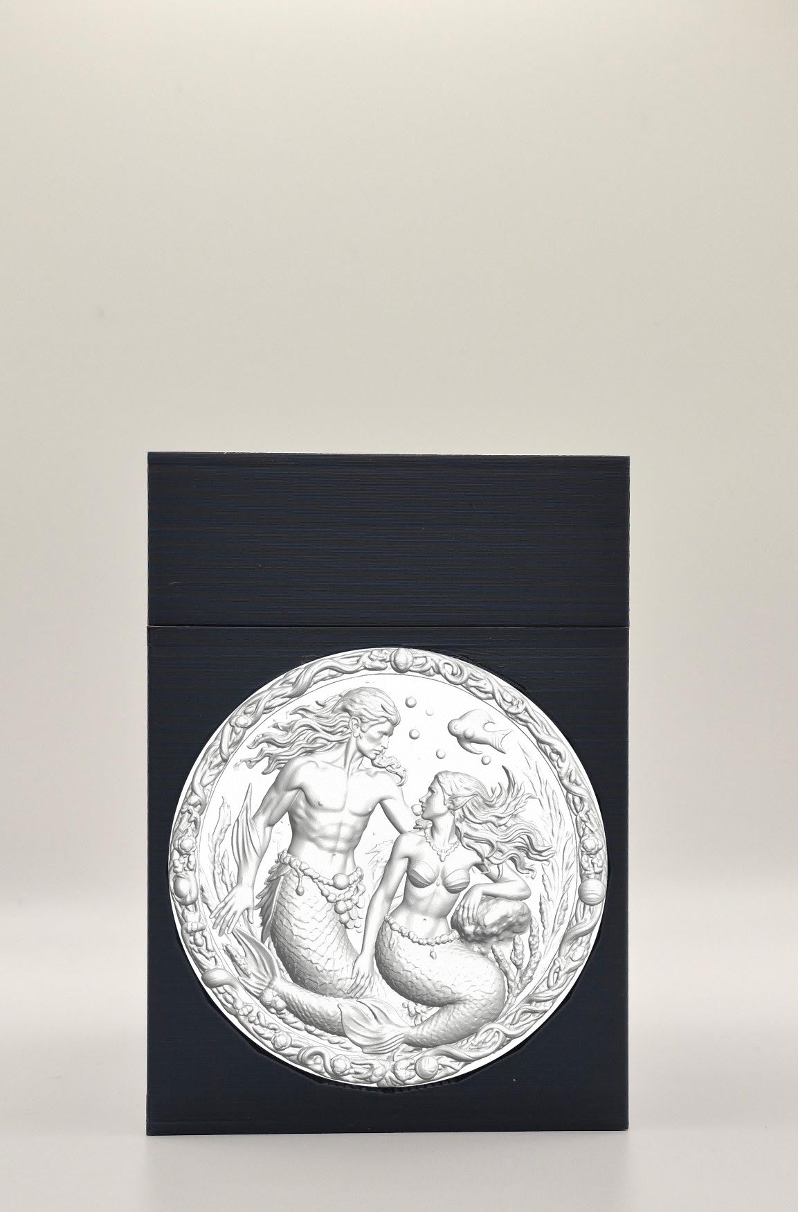 Merfolk Card Box — Black
