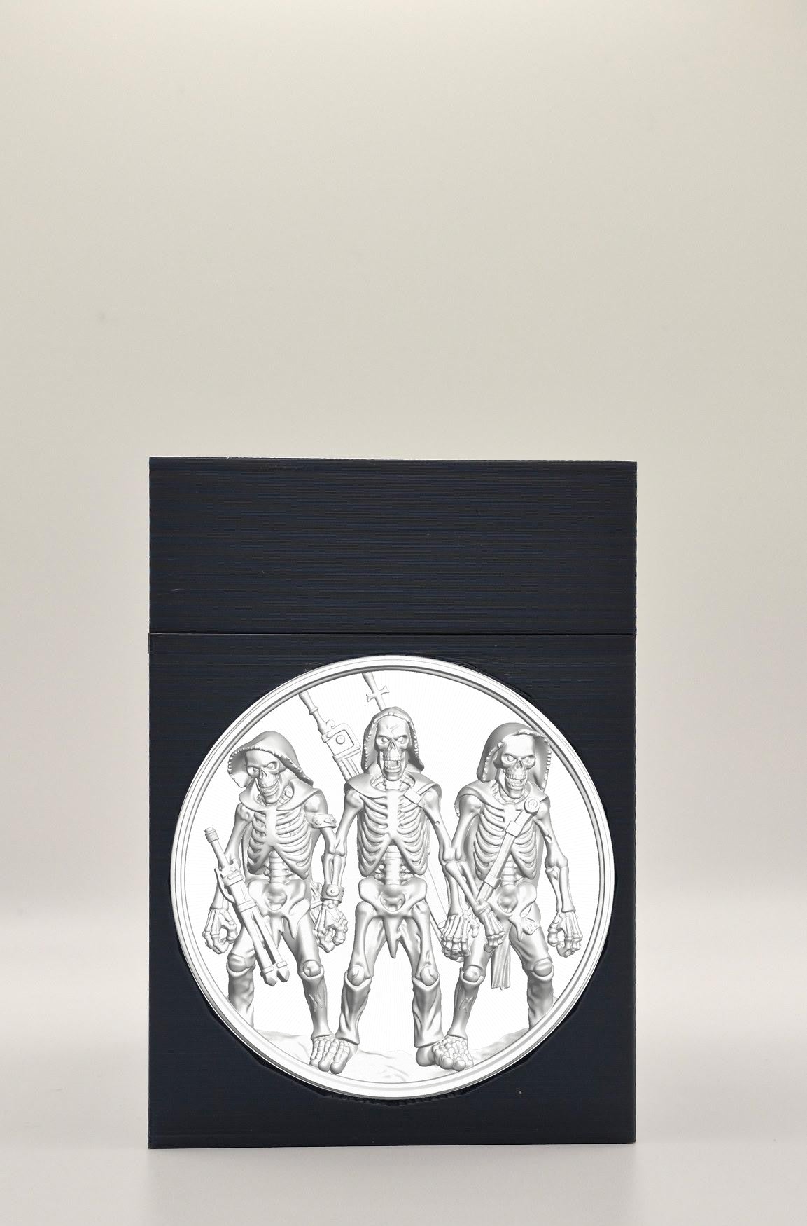 Skeleton Army Card Box — Black