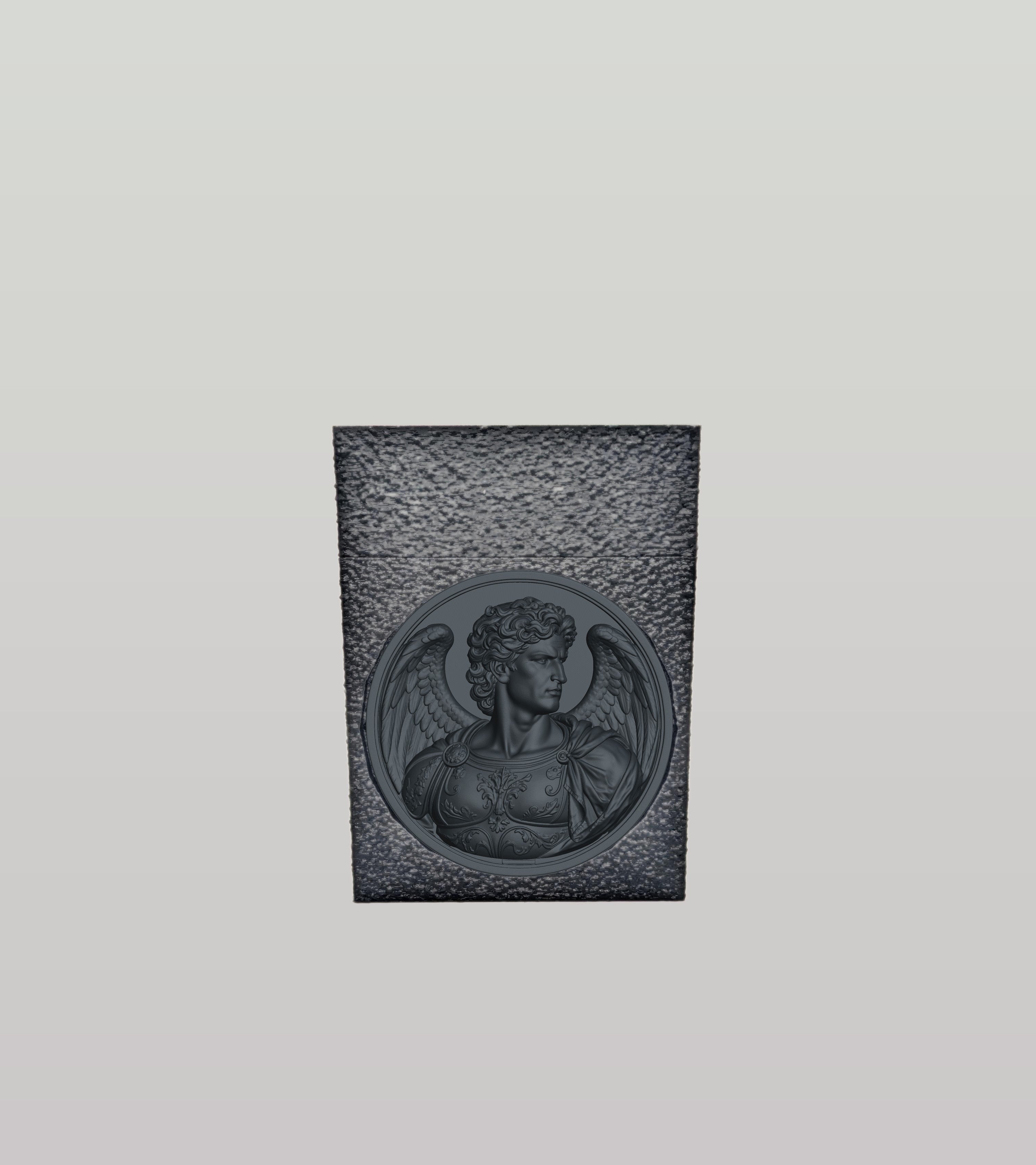 Angel Card Box — Black