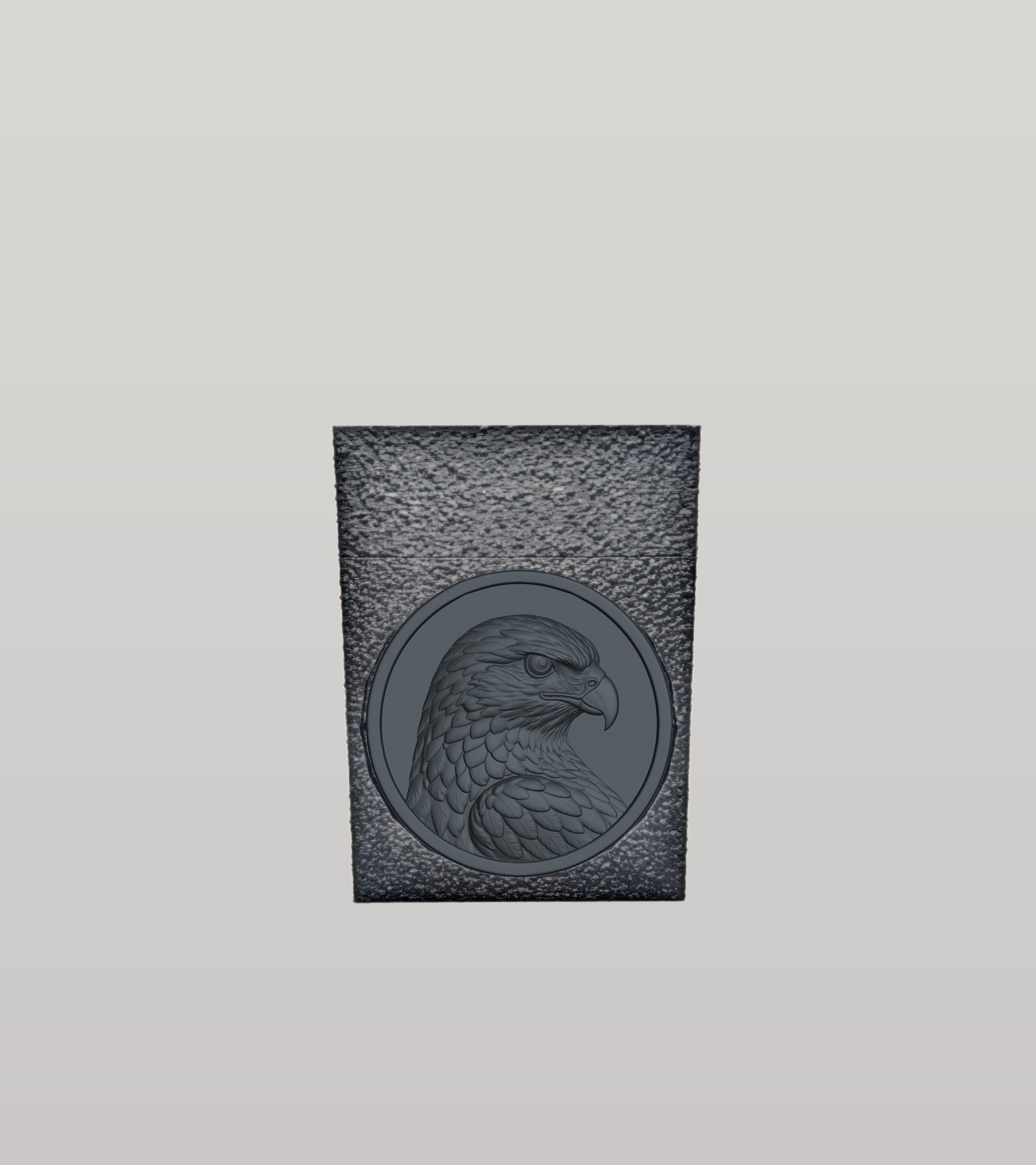 Eagle Card Box — Black