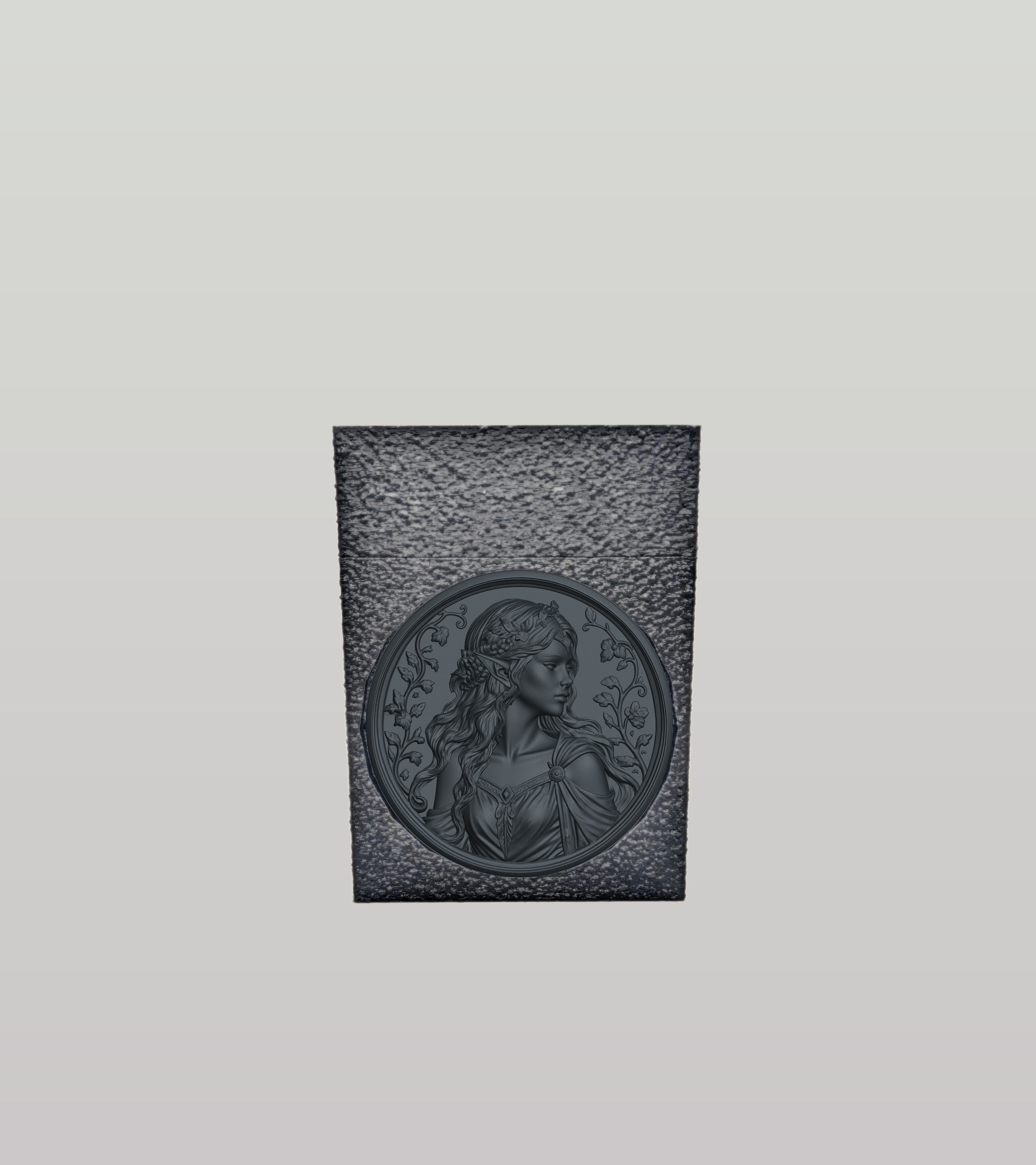 Elf Maiden Card Box — Black