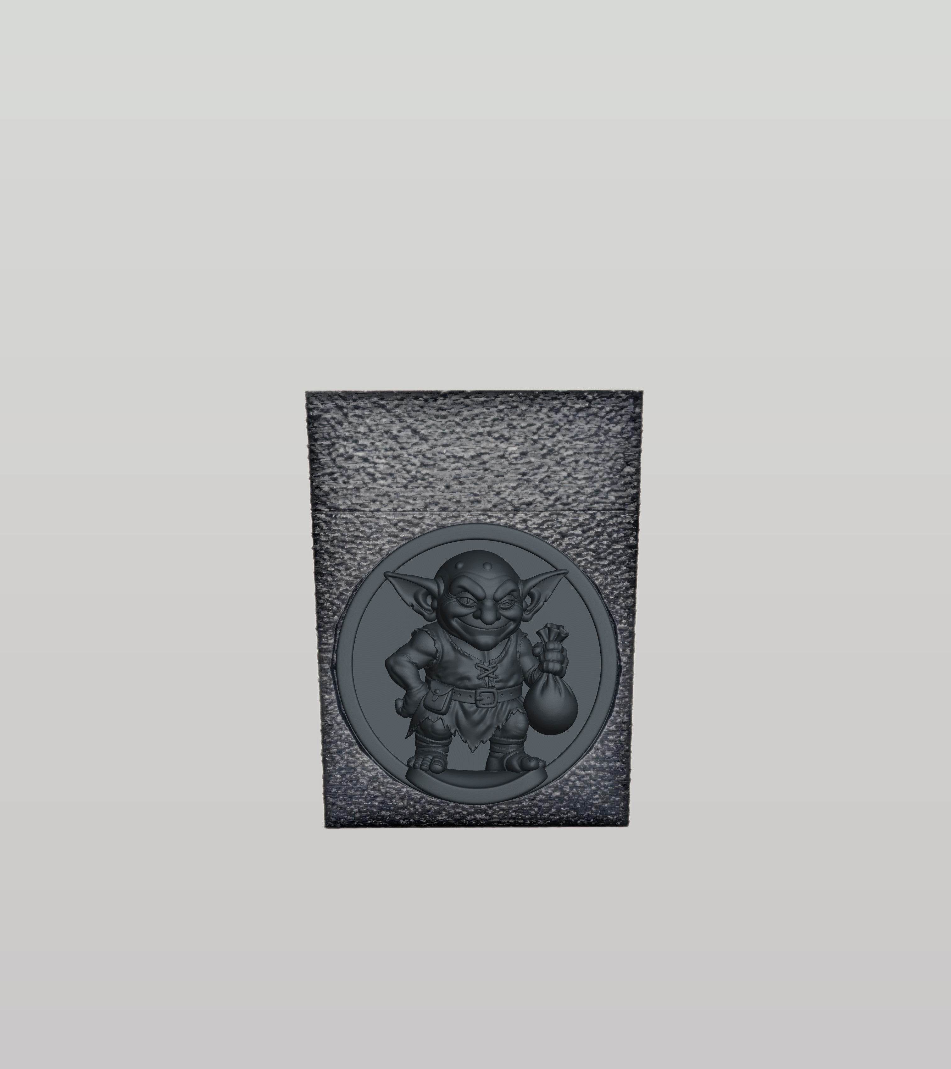 Greedy Goblin Card Box — Black