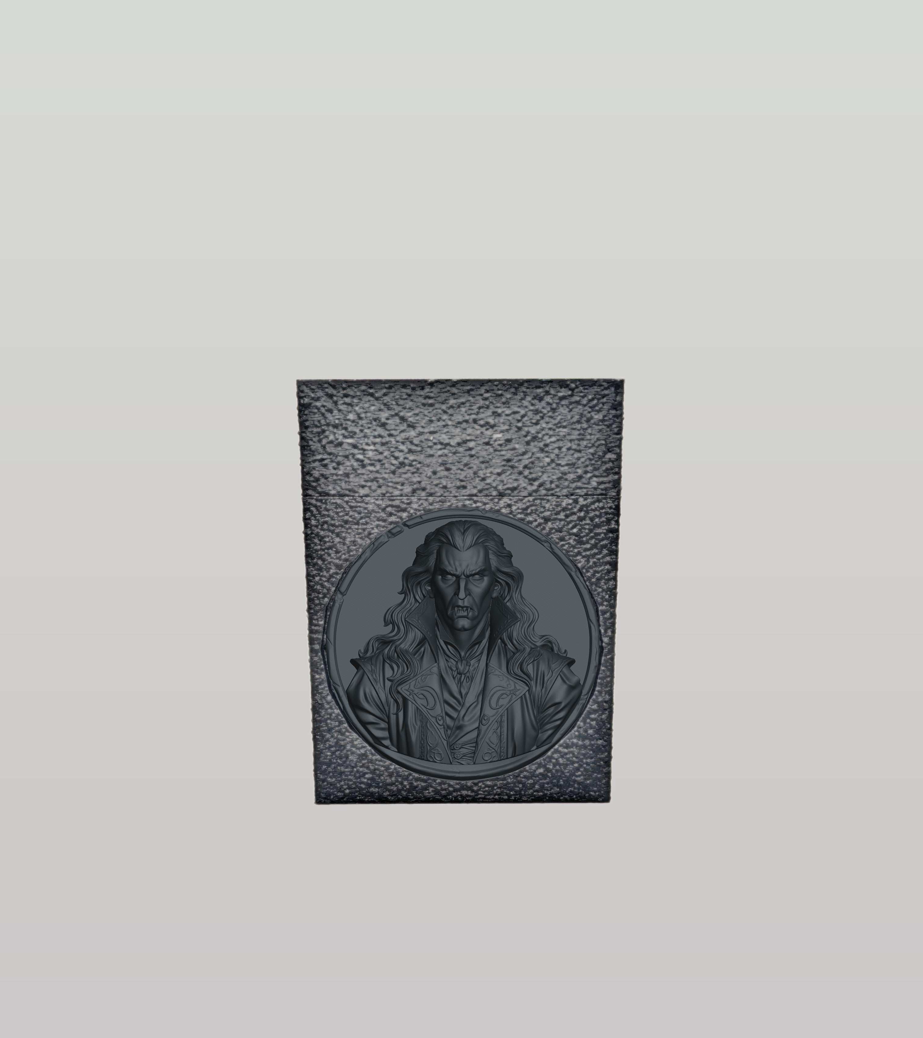Gothic Vampire Card Box — Black