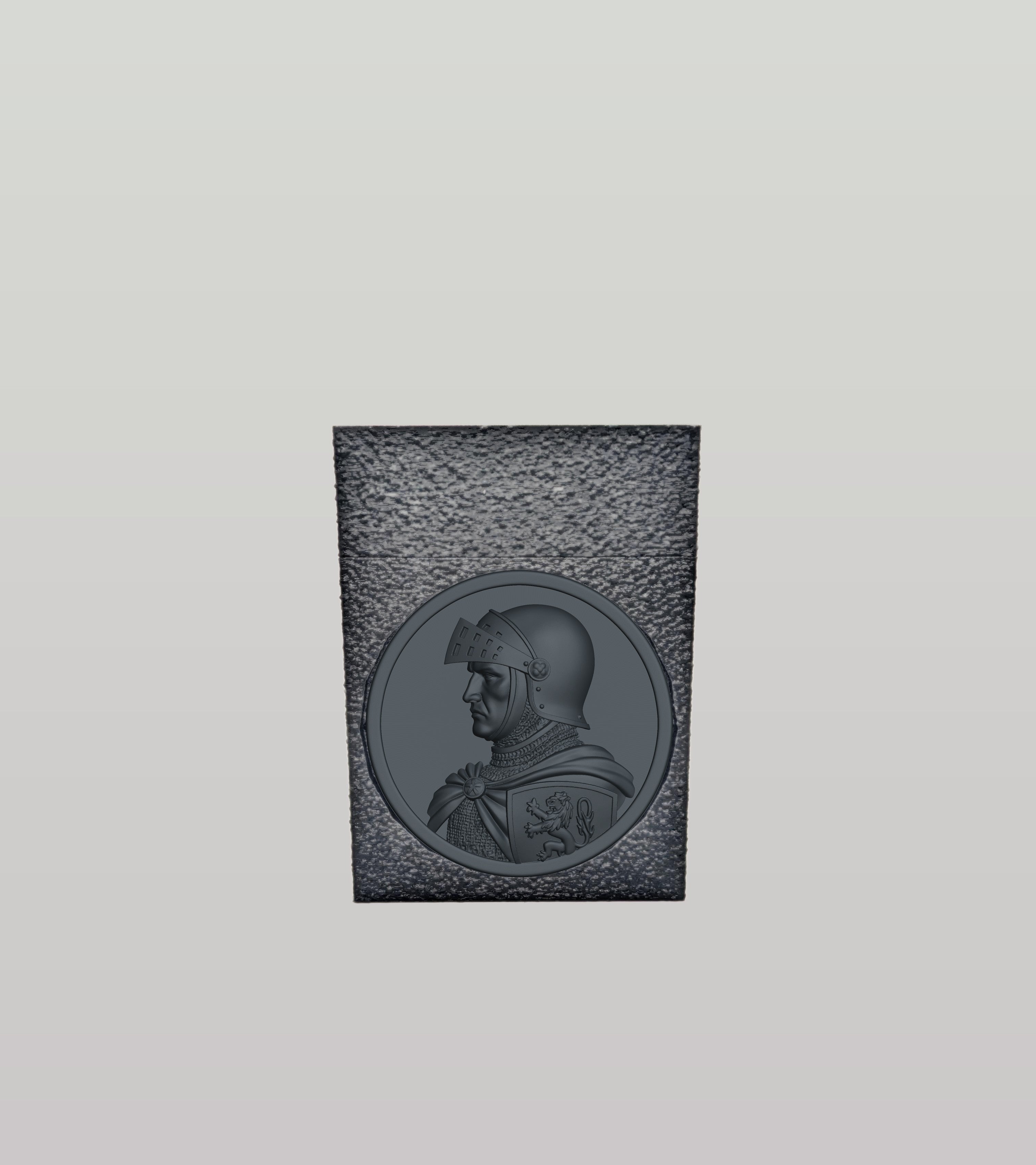 Knight Card Box — Black
