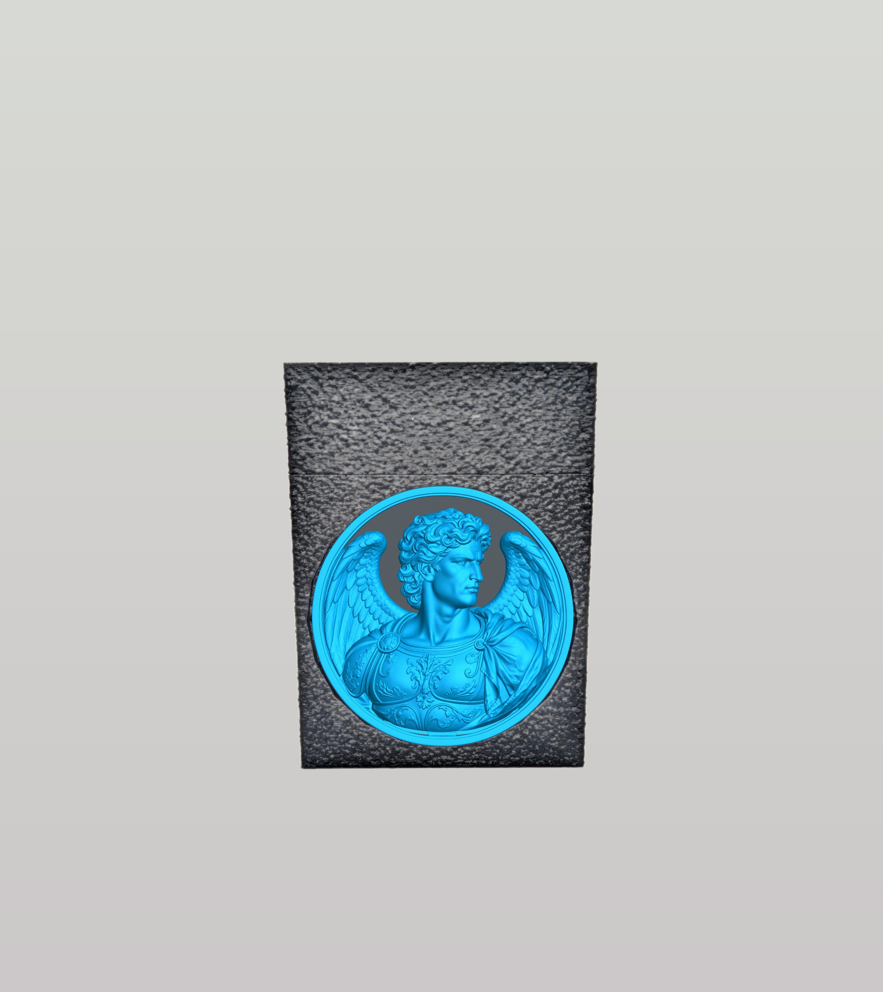 Angel Card Box — Black