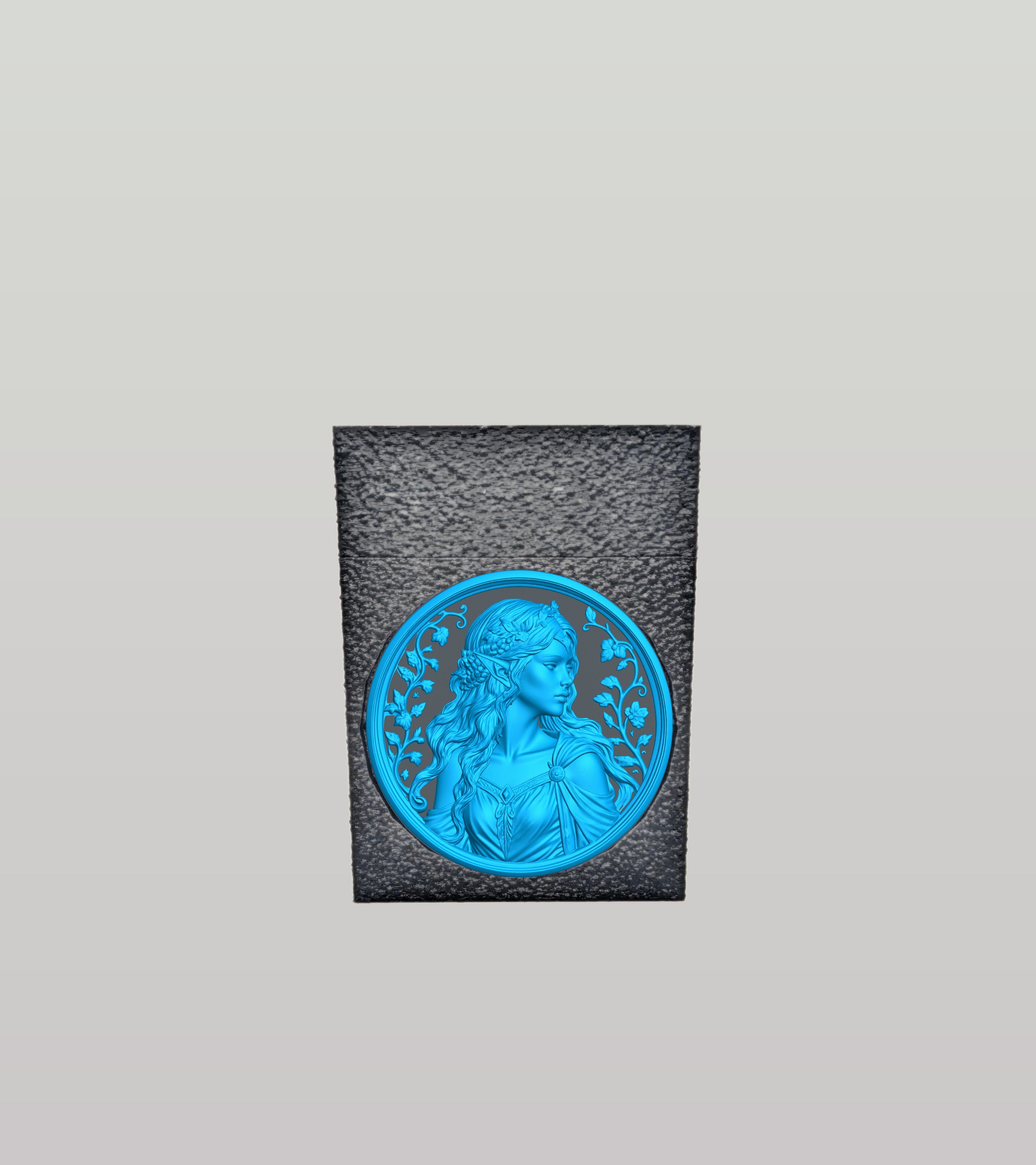 Elf Maiden Card Box — Black