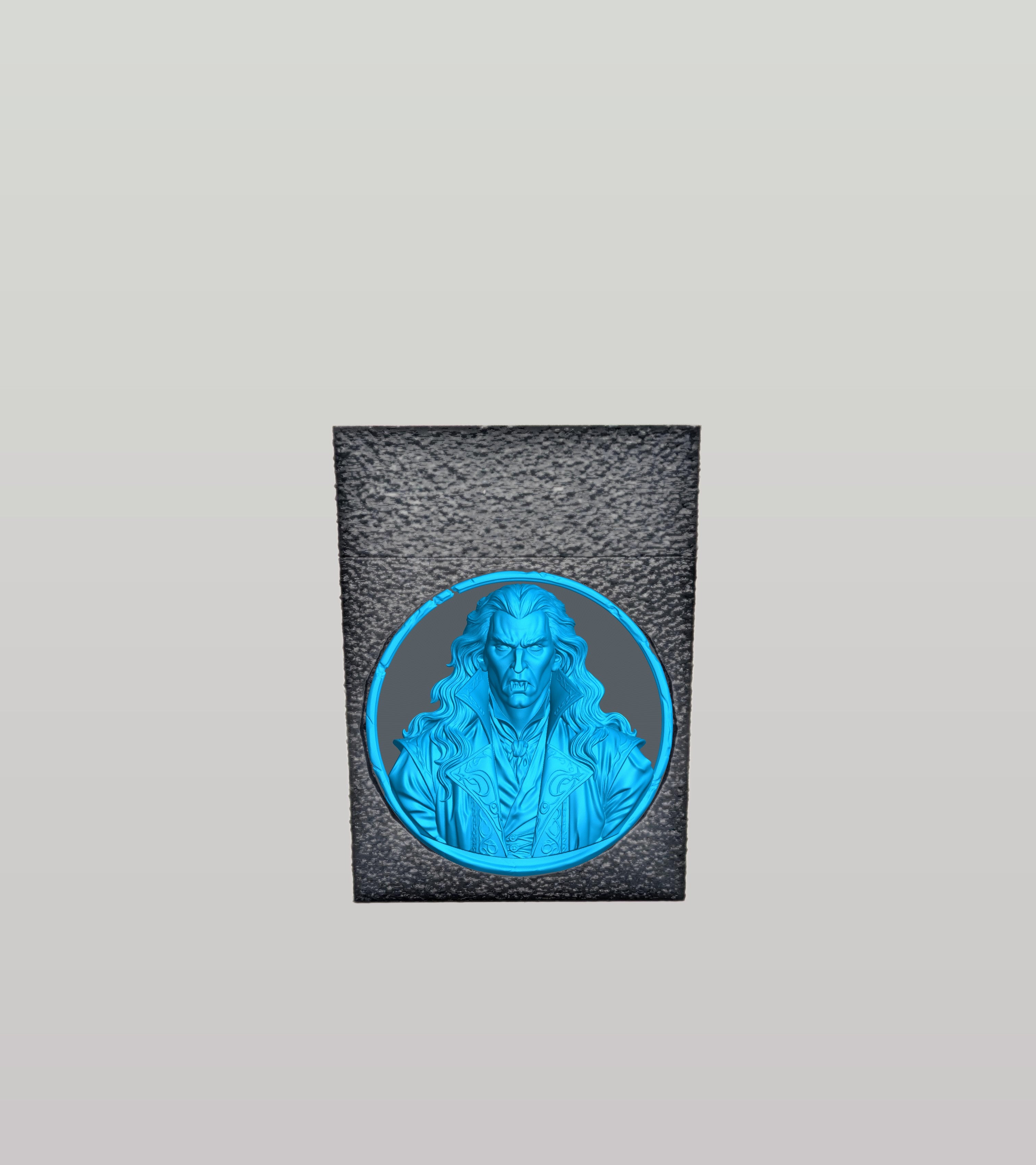 Gothic Vampire Card Box — Black