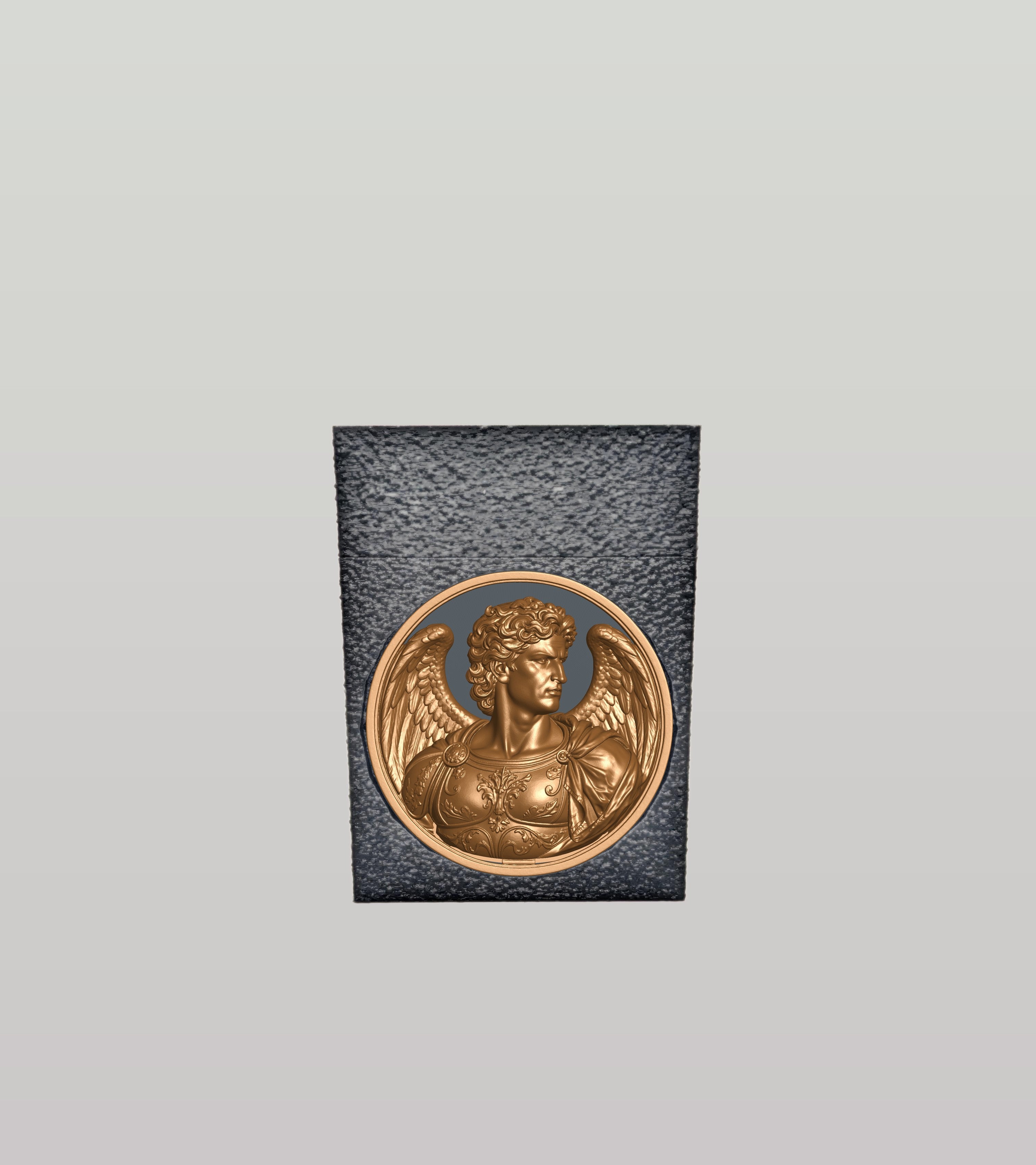 Angel Card Box — Black